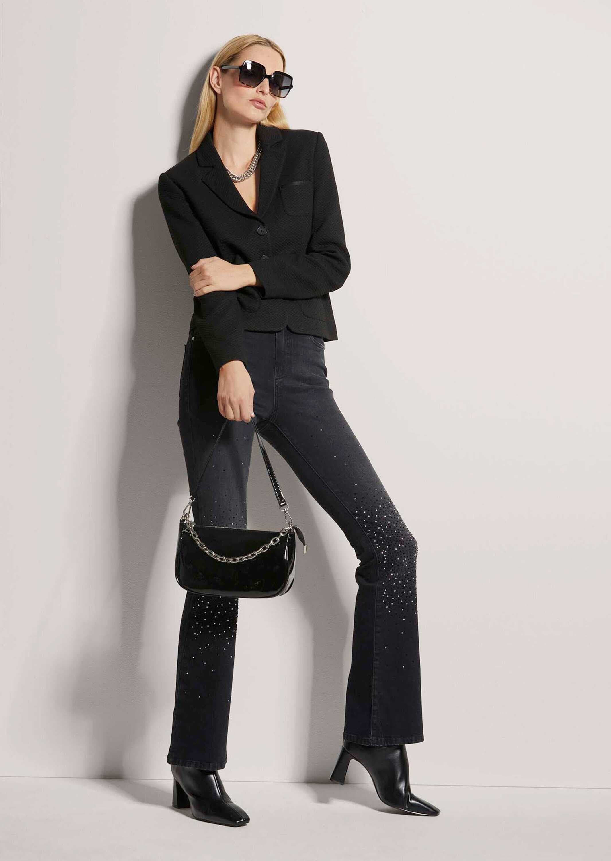 MADELEINE Kurzblazer »Blazer Blazer aus Struktur-Jersey«