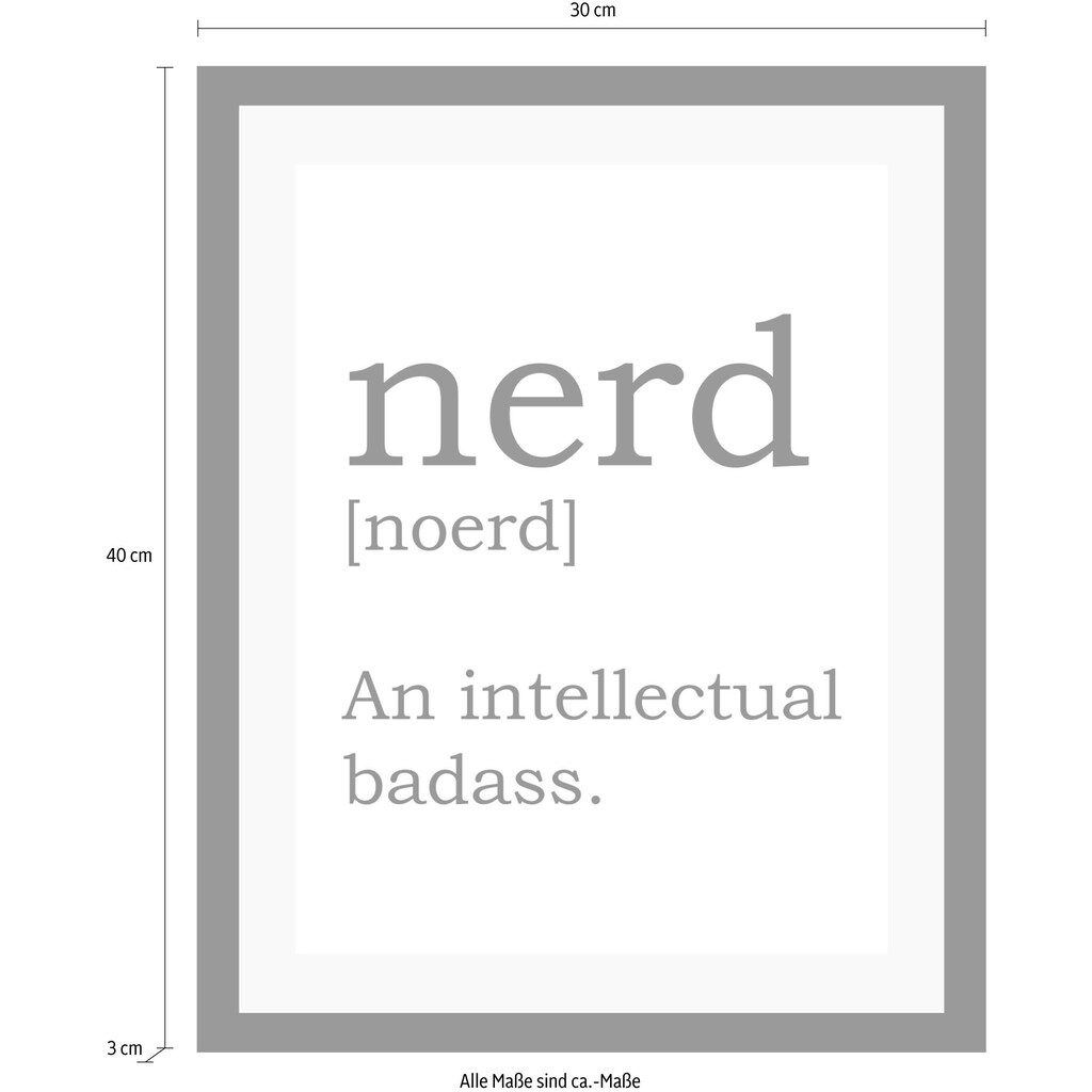 queence Bild »Nerd«