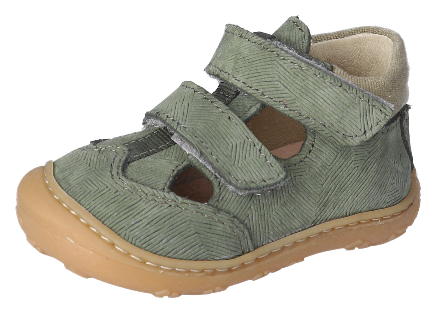 PEPINO by RICOSTA Lauflernschuh »Ebi WMS: normal«, Sandale, Klettschuh, Babyschuh mit weicher Lederinnensohle