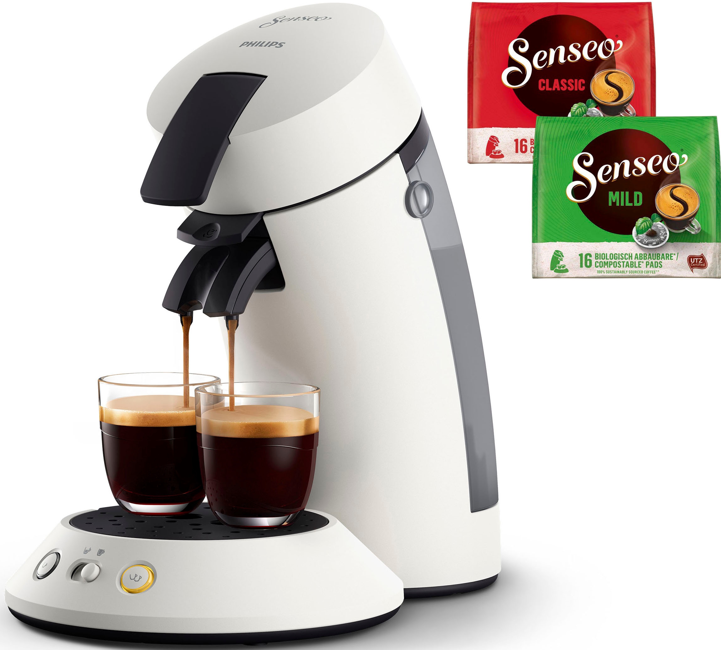 Kaffeepadmaschine »Original Plus CSA210/10, mit zwei Kaffee-Einstellungen«, aus 28%...