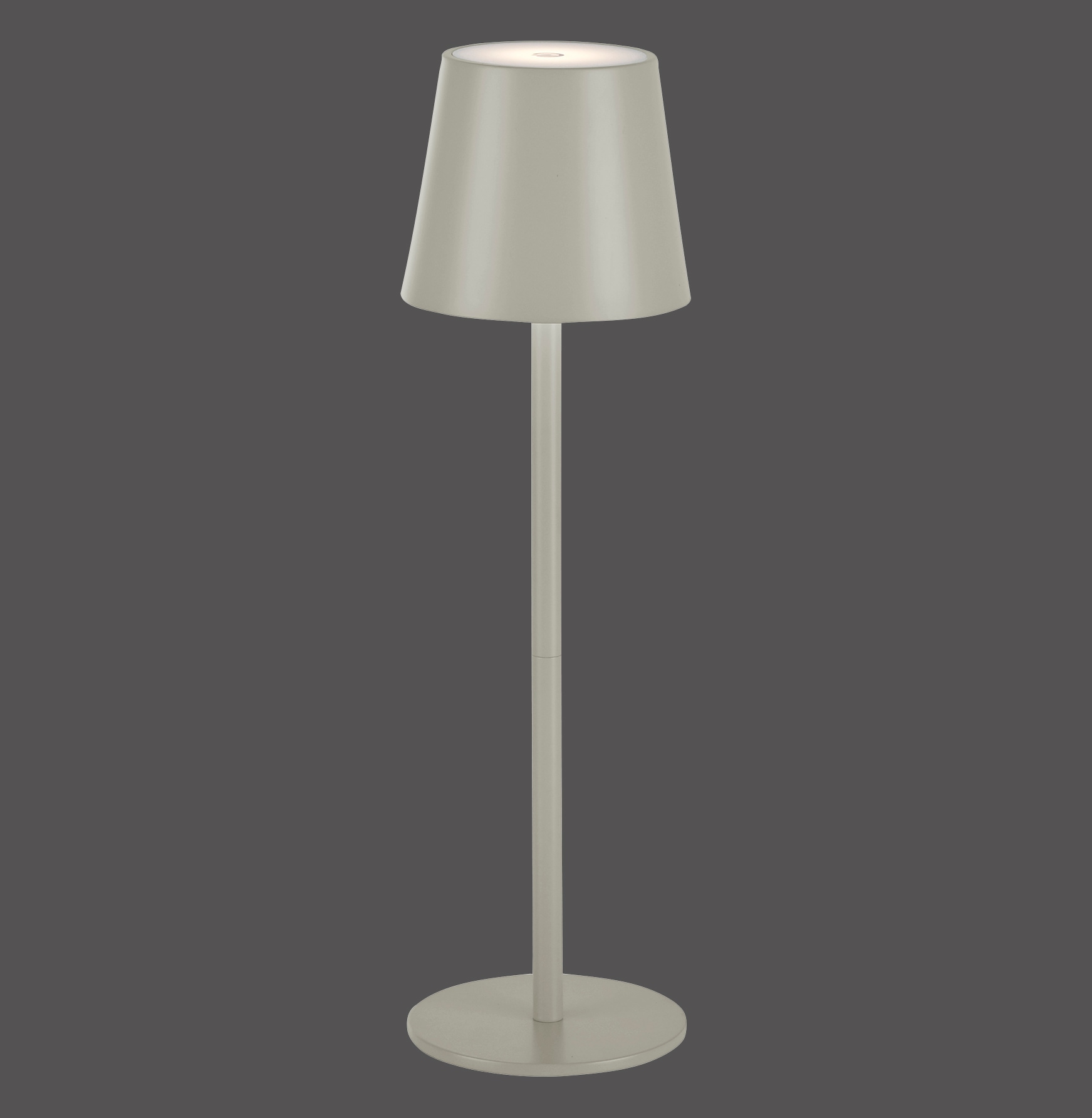 JUST LIGHT LED Tischleuchte »EURIA, 2er Set«, 1 flammig, Leuchtmittel LED-Board | LED fest integriert, LED Akku Tischlampe