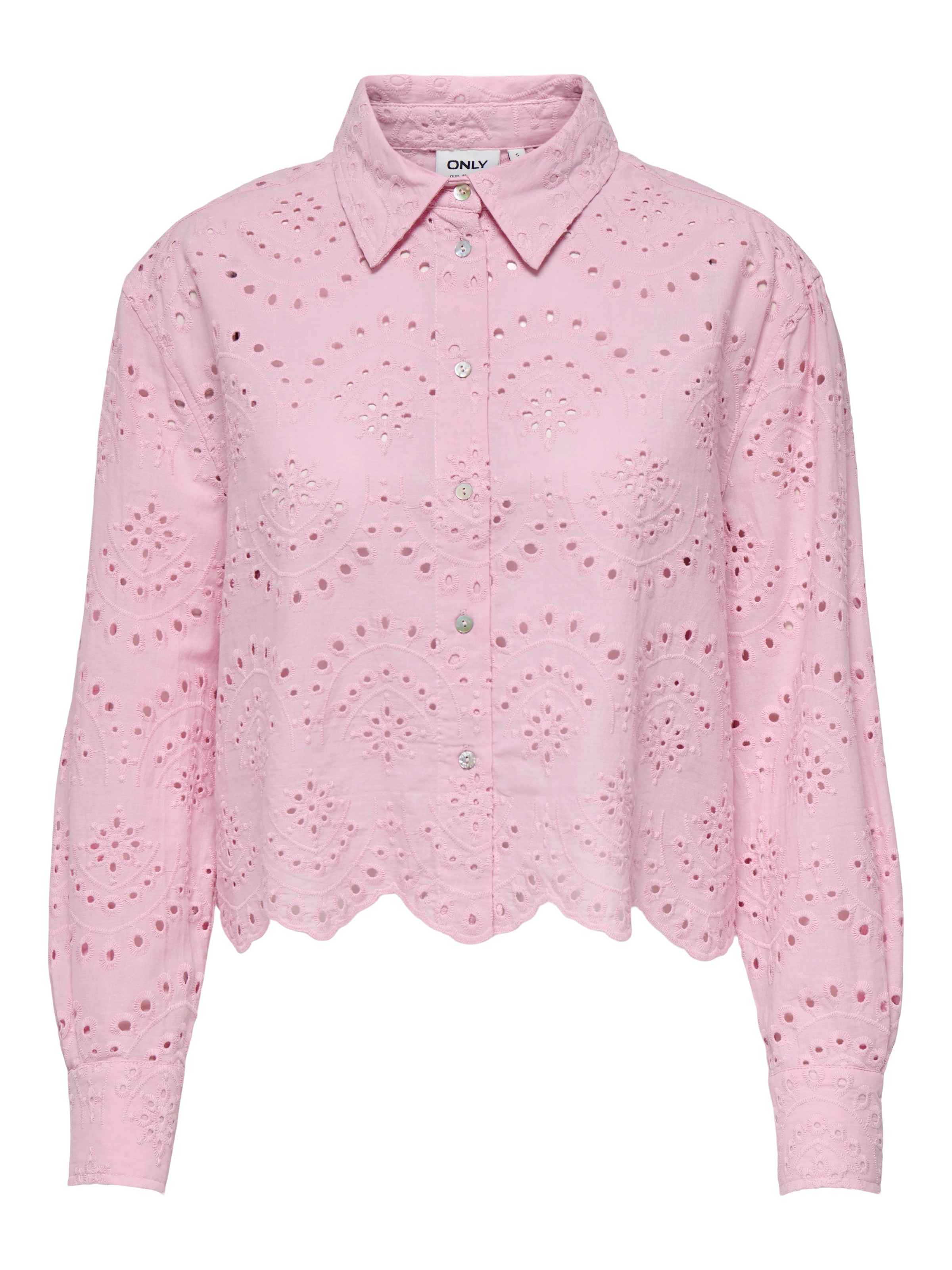 ONLY Langarmbluse »ONLVALAIS L/S SHIRT WVN NOOS«