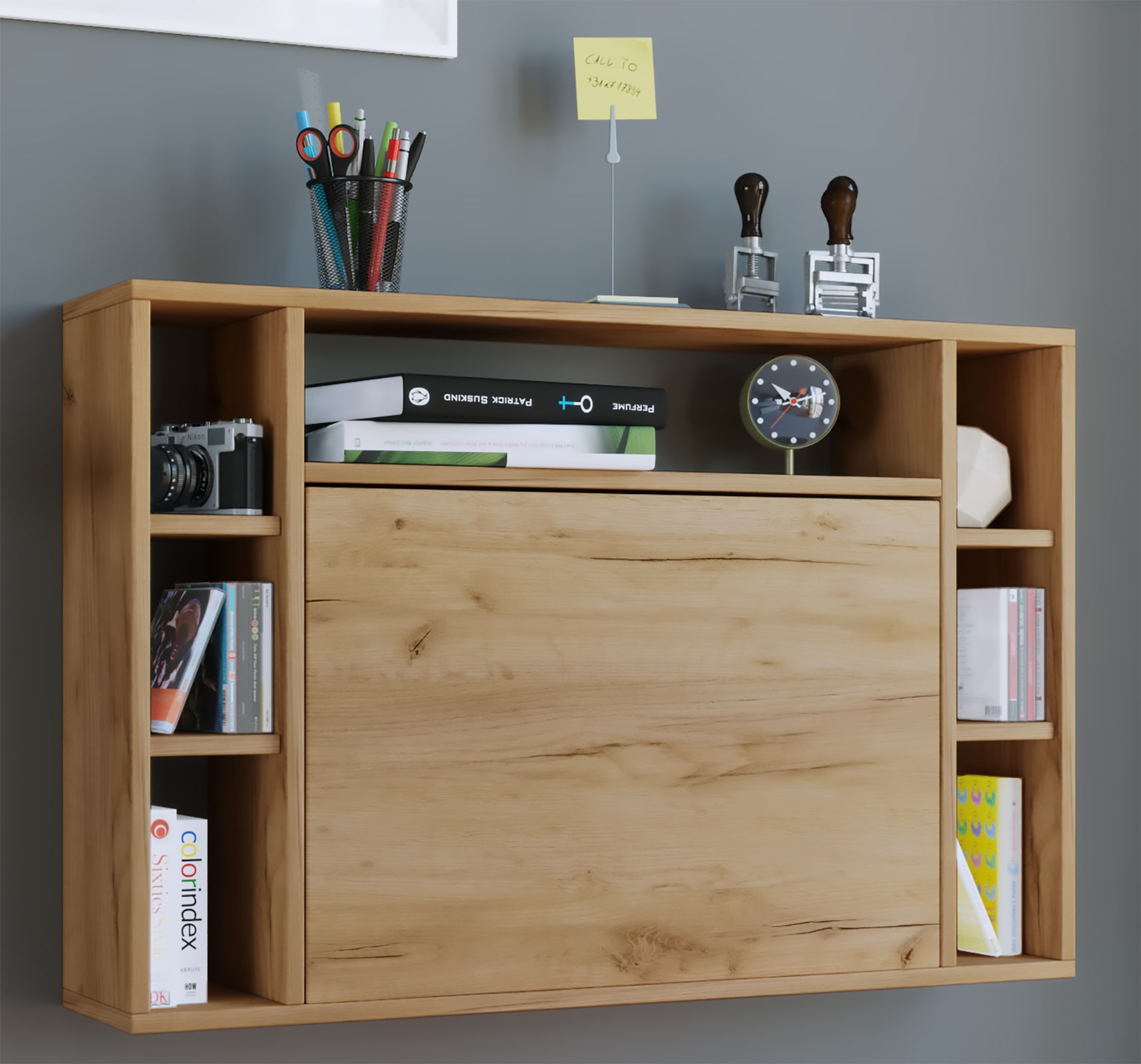 VCM Schreibtisch »Holz Hänge Schreibtisch Wandschreibtisch Wandila«