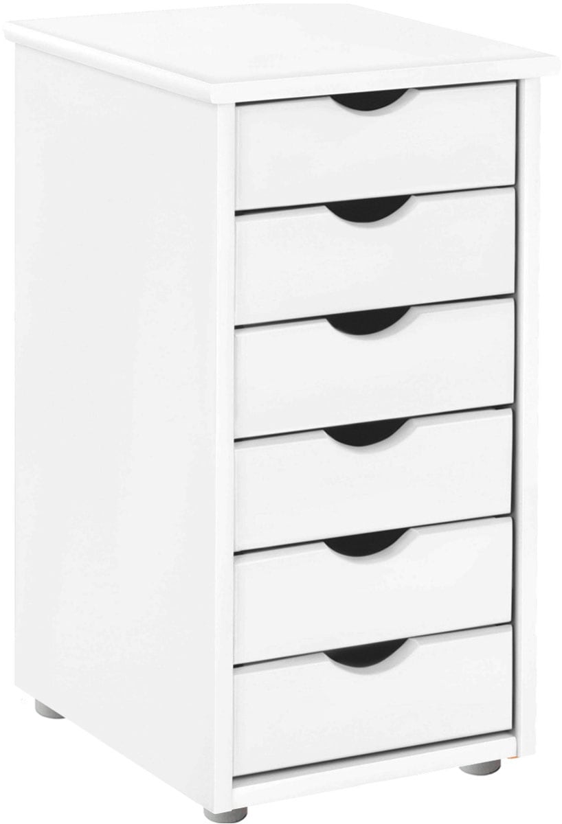 OTTO home Kommode »Gava« aus massivem Kiefernholz, mit Stauraummöglichkeiten, Breite 39 cm