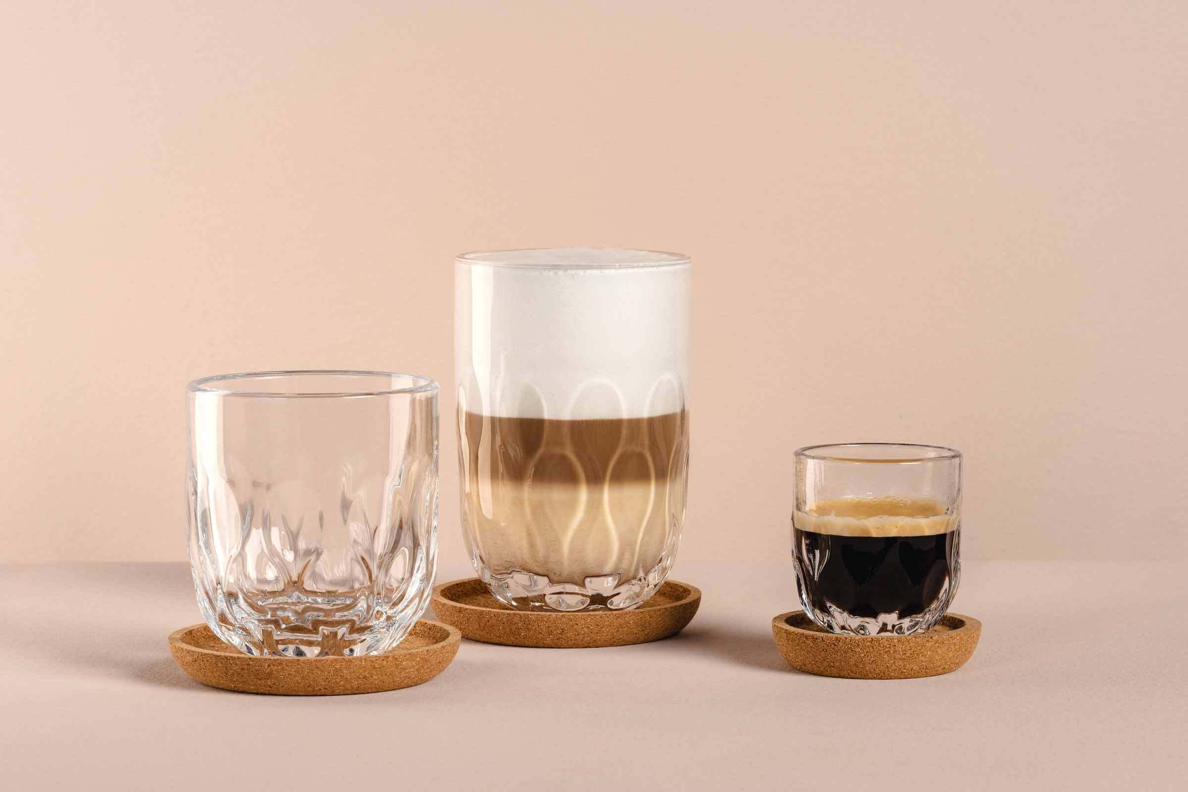 LEONARDO Espressoglas »Espressogläser (3) Gocce 60 ml 6er Set transparent«