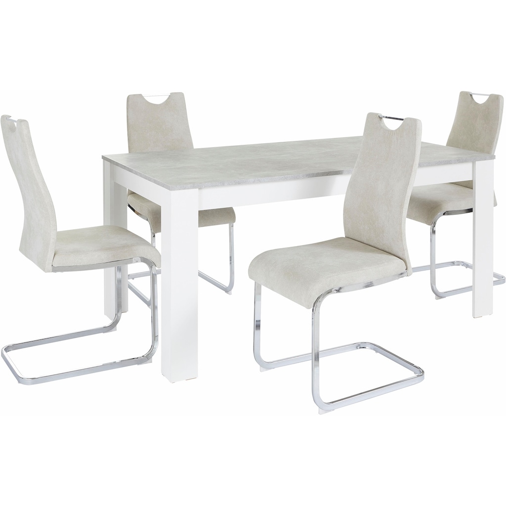 Homexperts Essgruppe »Zabona«, (Set, 5 tlg.)