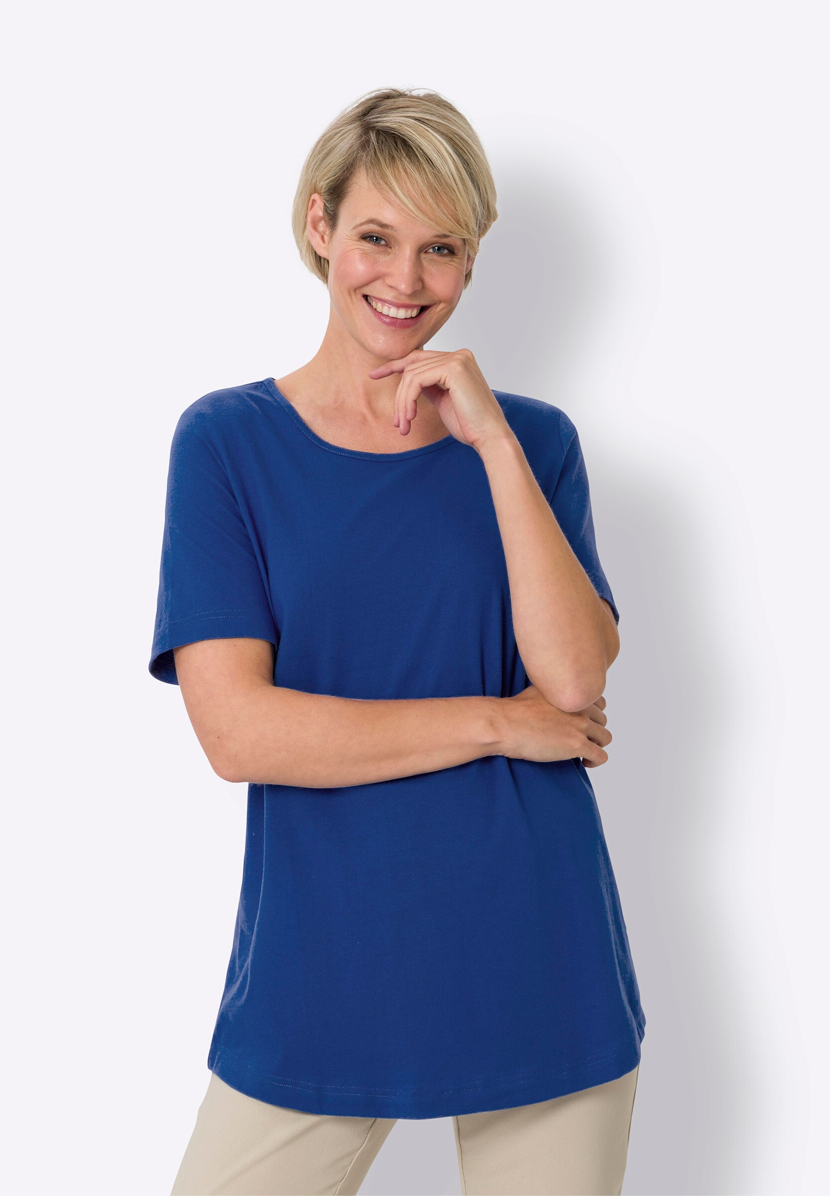 Sieh an! Longshirt »Doppelpack Shirts Longshirt im Doppelpack 2 Stück«