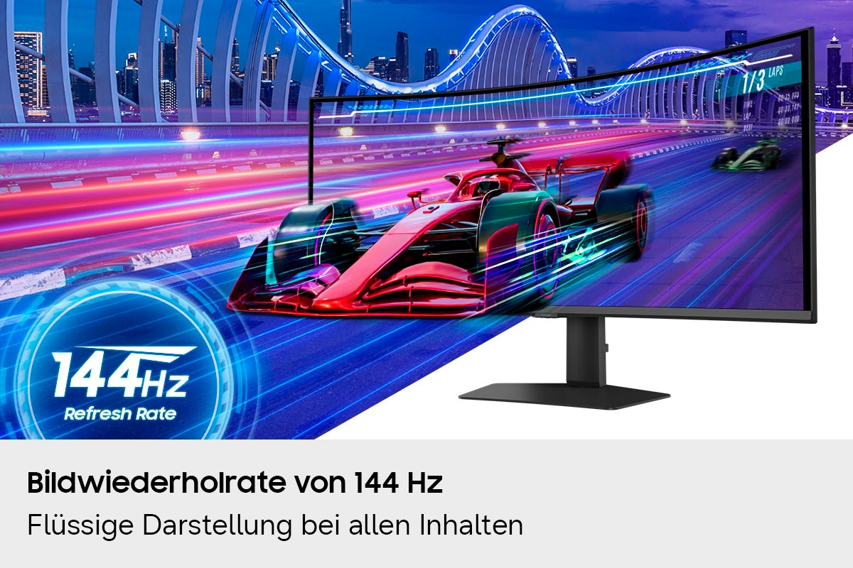 Samsung Curved-LED-Monitor »S40H850TAU« 100 cm/40 ″  5120 x 2160 px 4 Reaktionszeit 144 Hz
