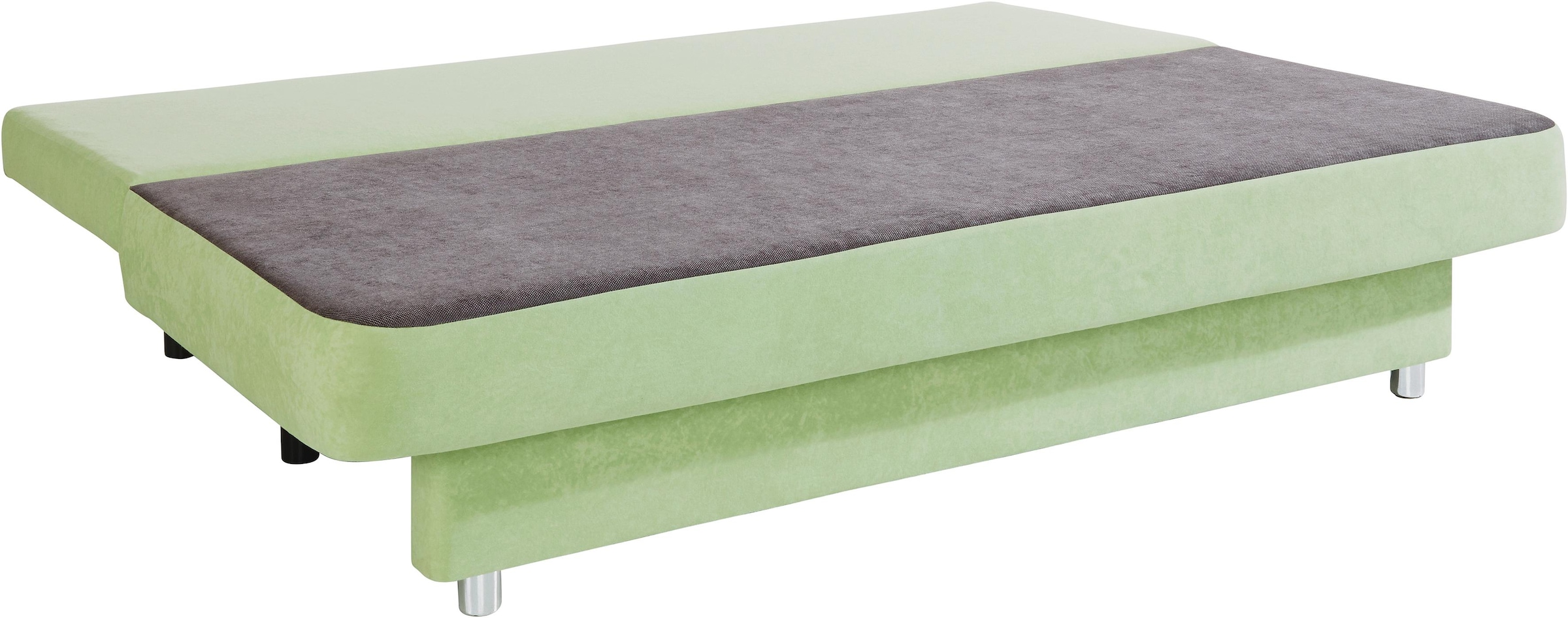 COLLECTION AB Schlafsofa »Ulla inkl. Bettfunktion und Bettkasten«, Schlafsofa,Bettfunktion,Bettkasten,inkl. Rückenkissen,Armlehnekissen