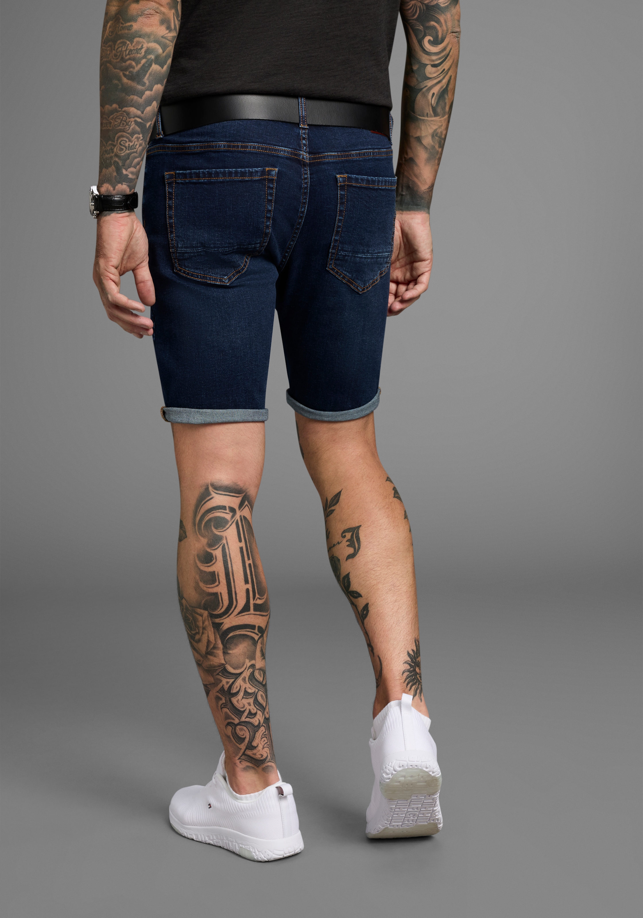 Bruno Banani Jeansshorts »Hutch-Shorts«, niedrige Leibhöhe