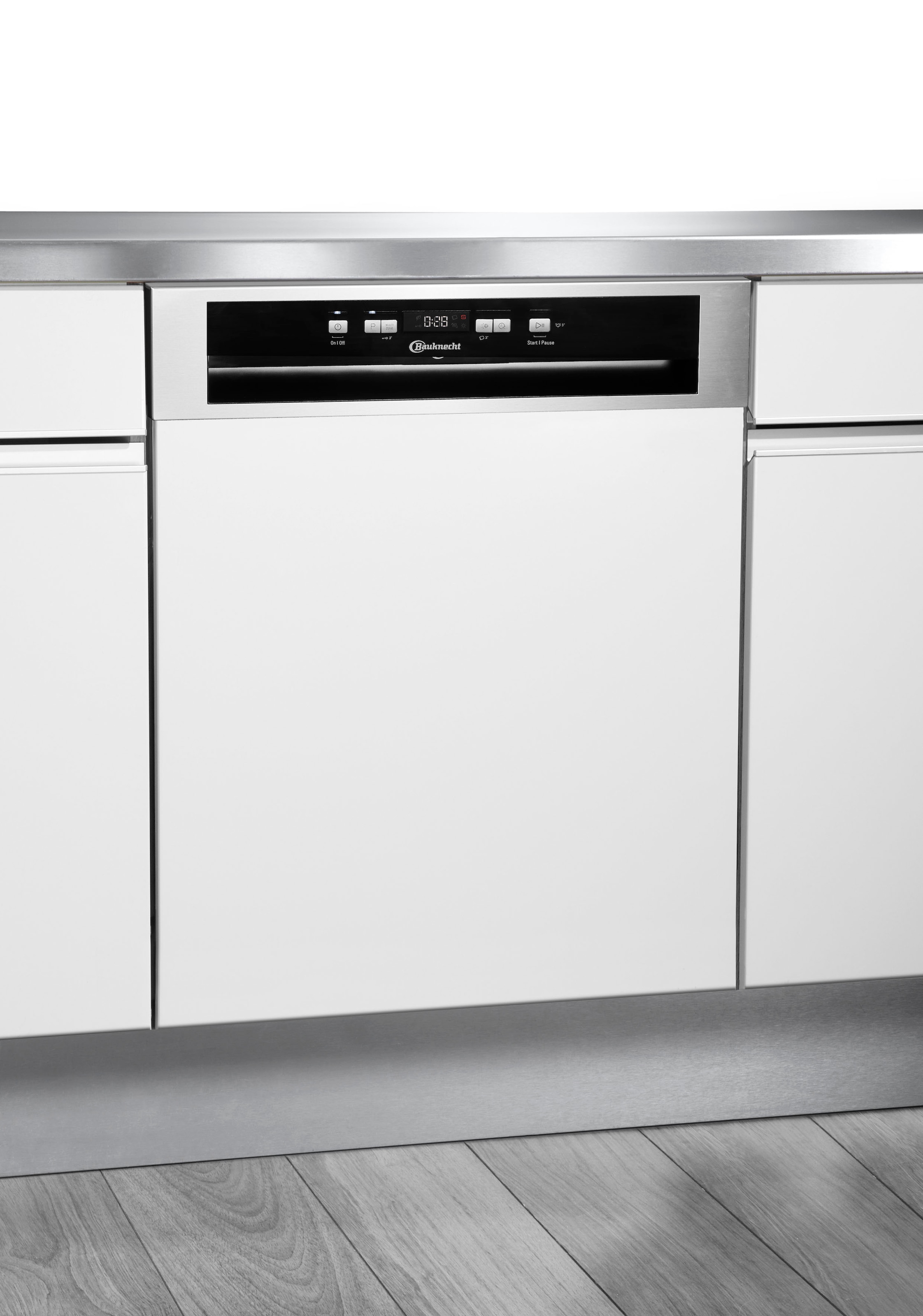 BAUKNECHT teilintegrierbarer Geschirrspüler »B0B D651A X«, 14 Maßgedecke, ActiveDry - automatisches Türöffnungssystem