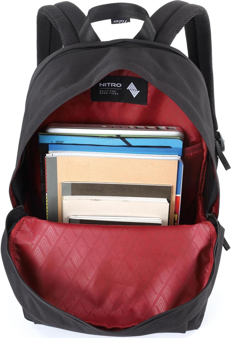 NITRO Freizeitrucksack »Urban plus«, Daypack, Streetpack im Retro-Look, Alltagsrucksack, Schulrucksack