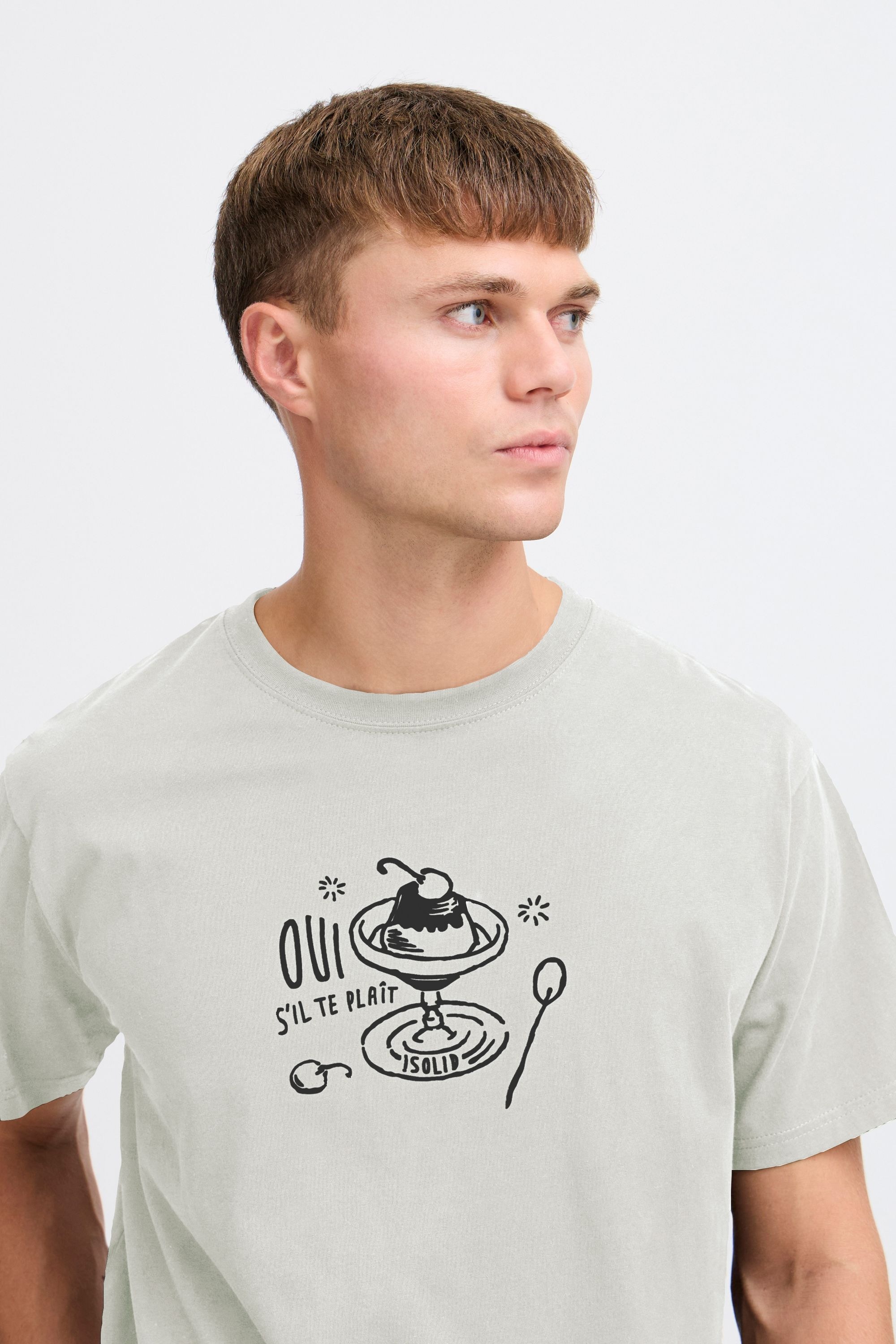 !Solid T-Shirt »T-Shirt SDNOLAN«