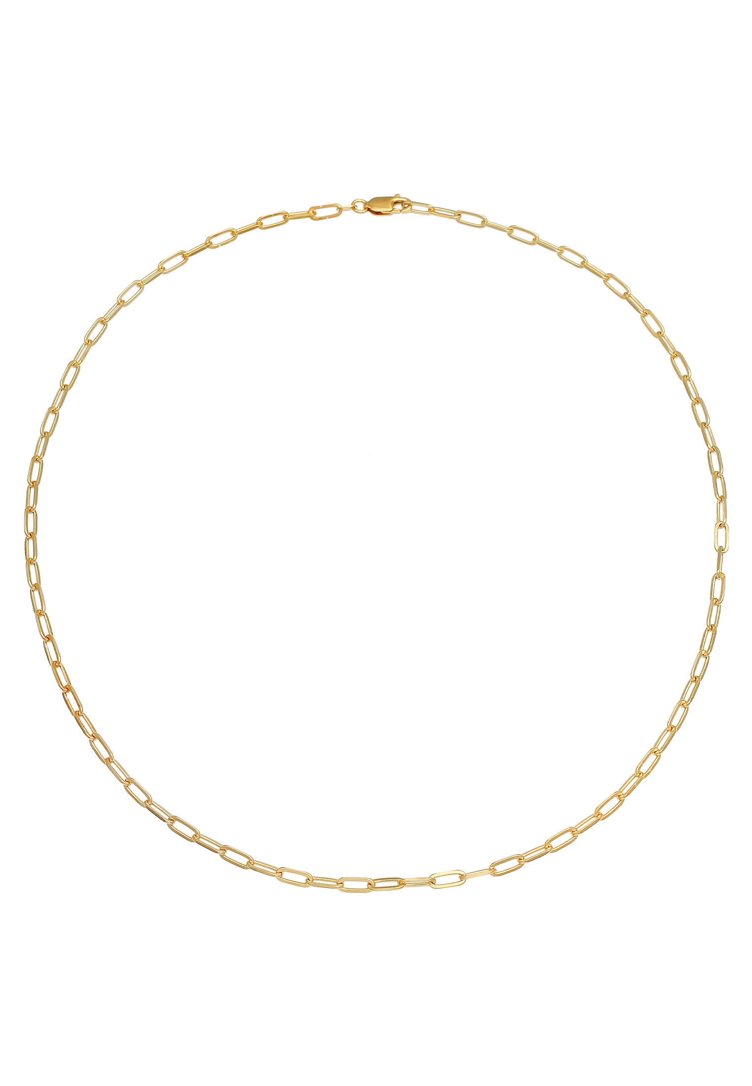 Elli Kette ohne Anhänger »Halskette Glieder Oval Grob Basic Chain Optik 925 Silber«
