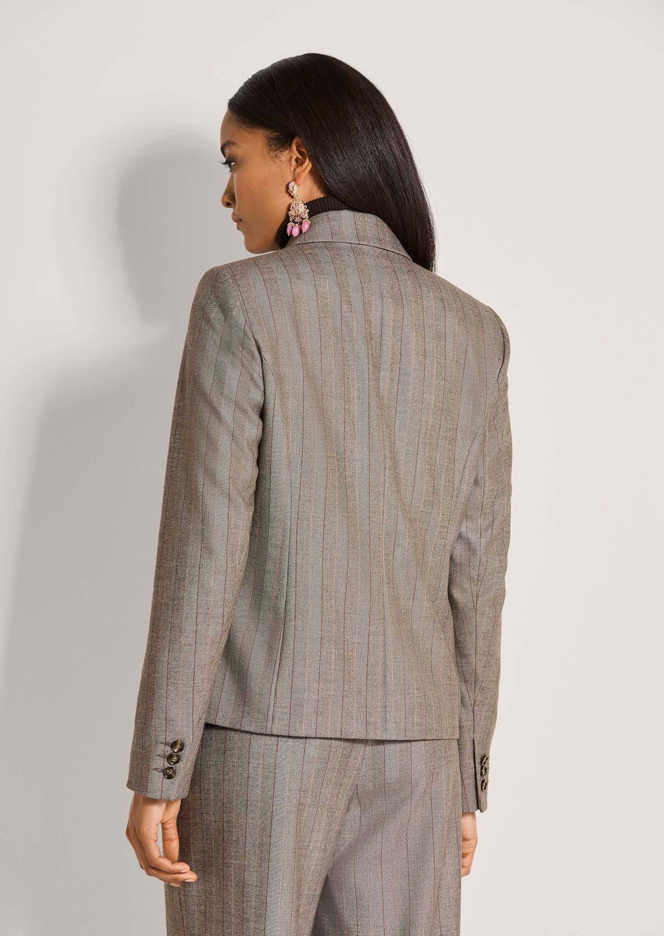 MADELEINE Jackenblazer »Blazer Zweireiher-Blazer mit feinen Streifen«