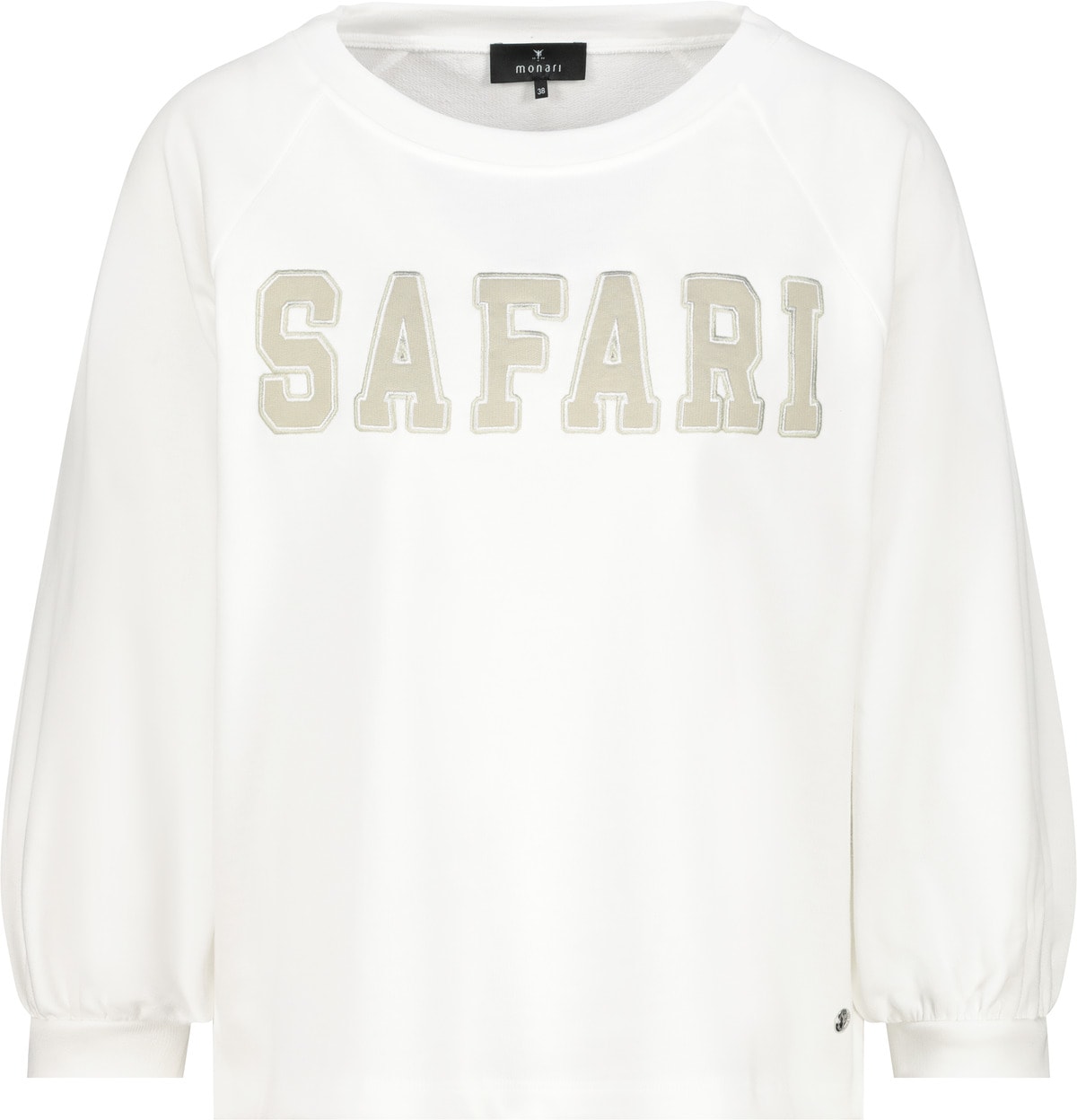 Monari Sweatshirt »Sweatshirt Safari«, Mit Rundhalsausschnitt