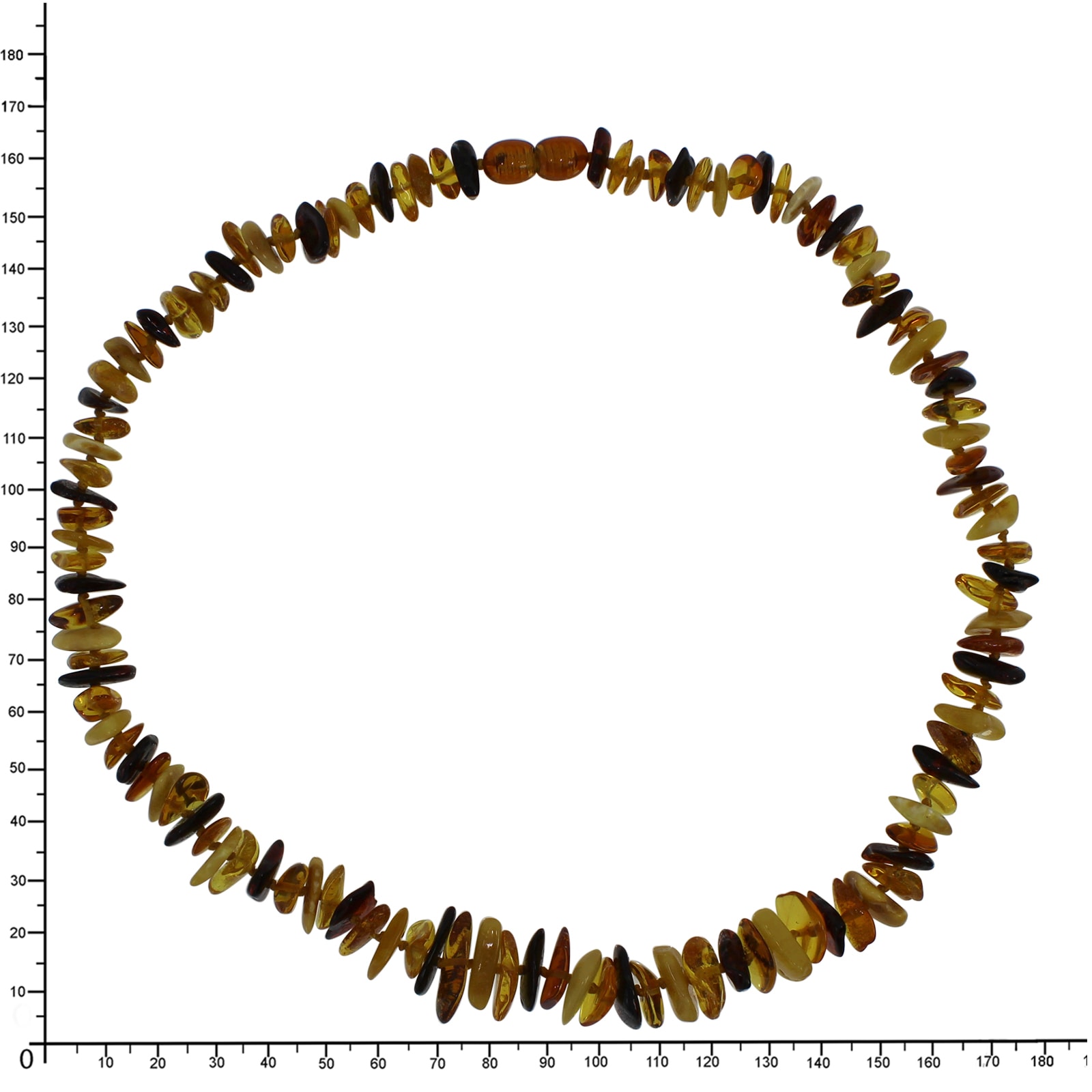 OSTSEE-SCHMUCK Kette ohne Anhänger »- Valana - Bernstein - ,«