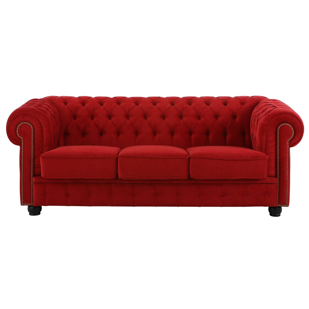 Max Winzer® Chesterfield-Sofa »Rover«, mit edler Knopfheftung, 2-Sitzer oder 3-Sitzer