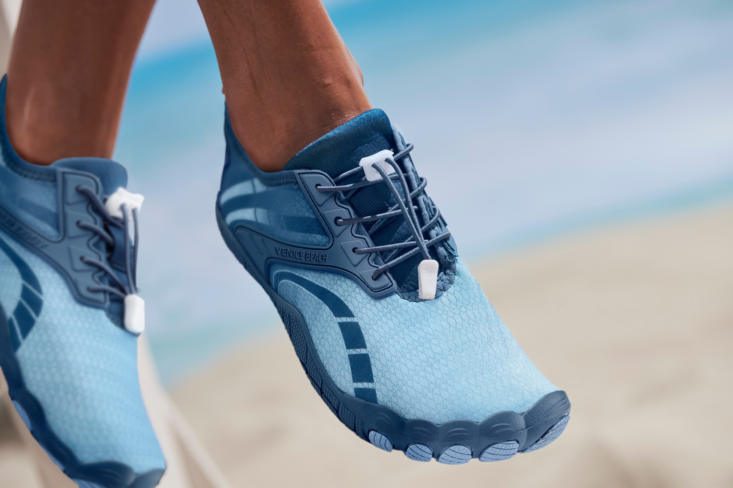 Venice Beach Aquaschuh, mit Kordelzug, Badeschuh, Slipper, Wasserschuh, Unisex VEGAN