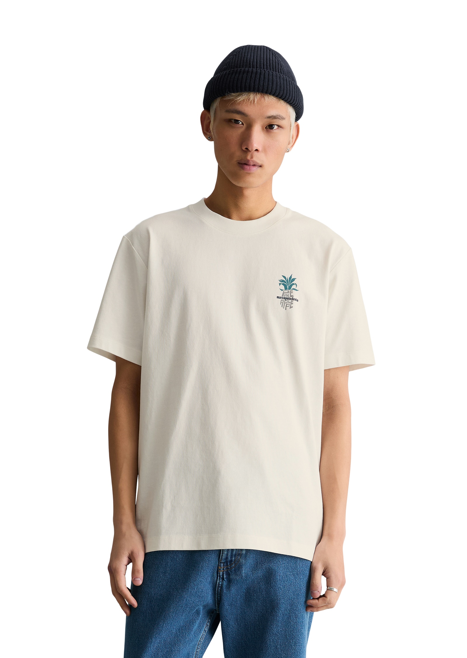 Marc O'Polo DENIM T-Shirt relaxed fit aus reiner Bio-Baumwolle