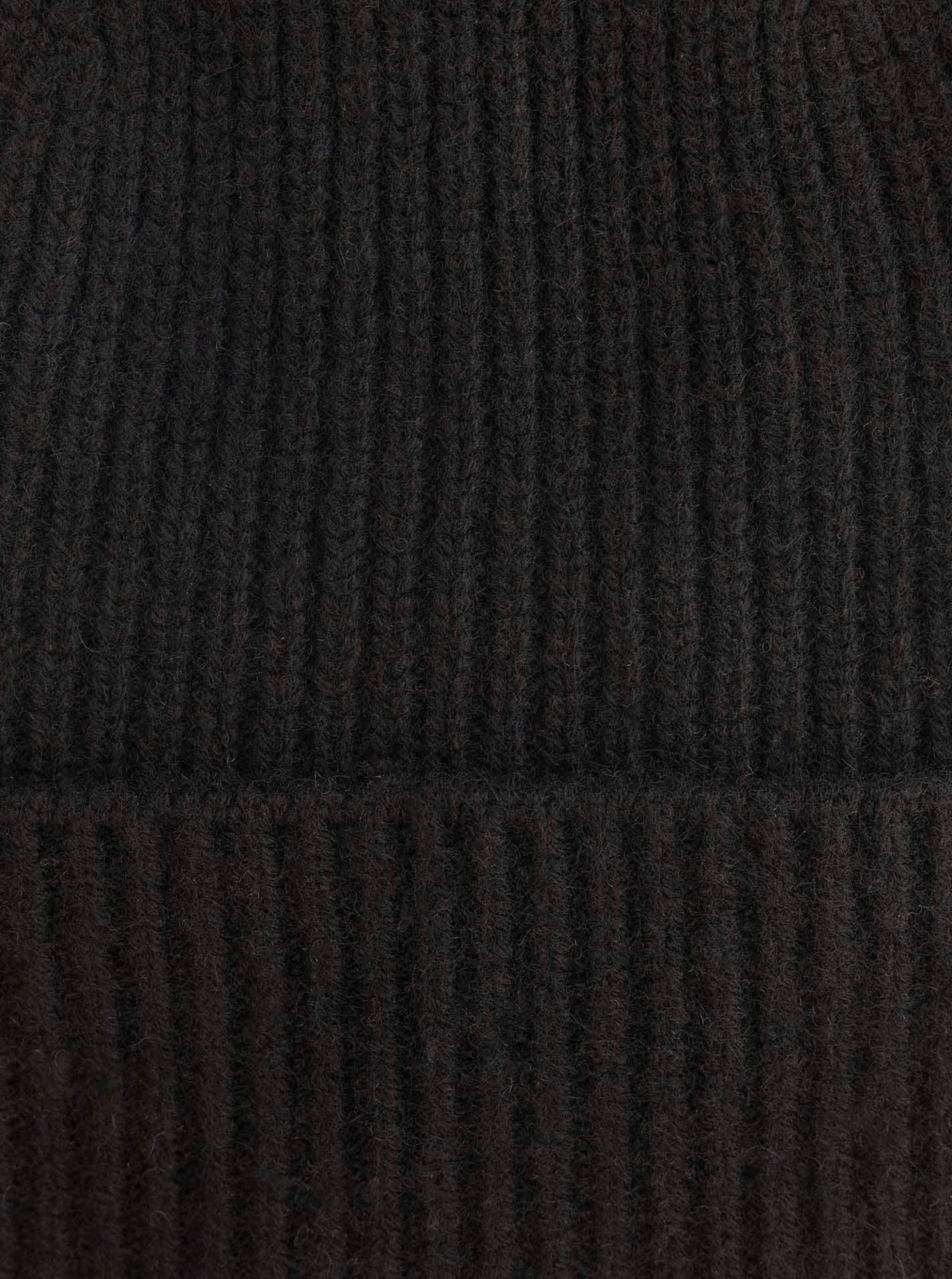 Zwillingsherz Beanie, mit Rippe