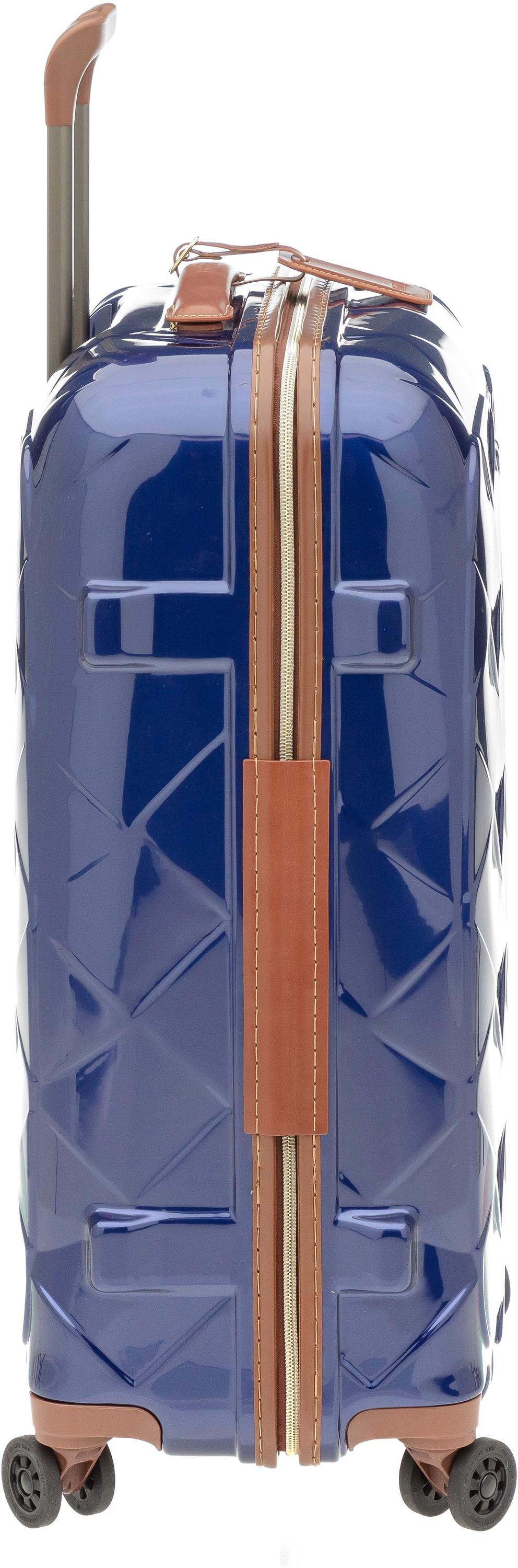 Stratic Hartschalen-Trolley »Leather & More, 76 cm«, 4 Rollen, Reisekoffer großer Koffer Aufgabegepäck TSA-Zahlenschloss