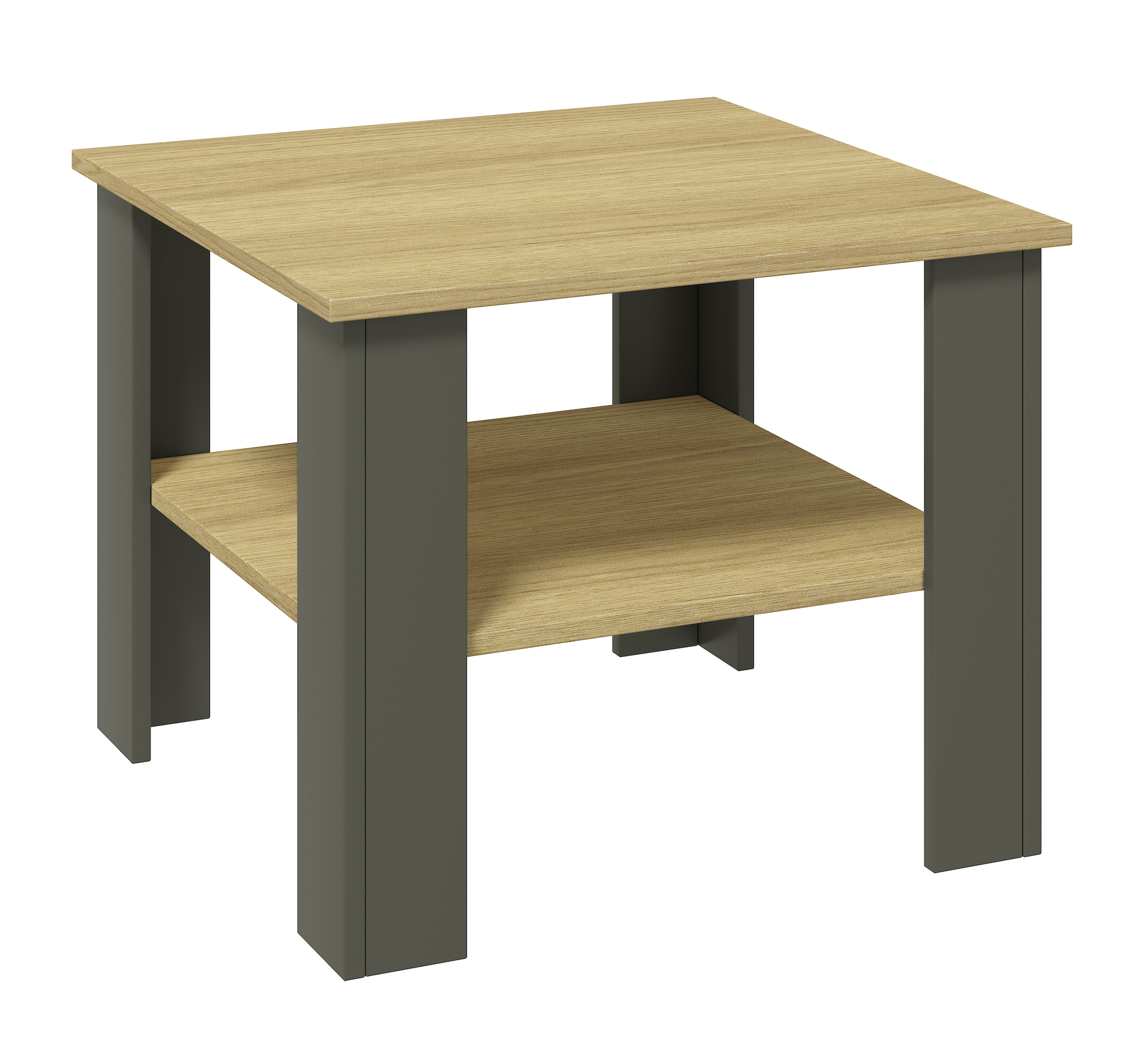 VCM Couchtisch »Sofatisch Couchtisch Beistelltisch Disalo 55x55« 1 Stk. tlg.