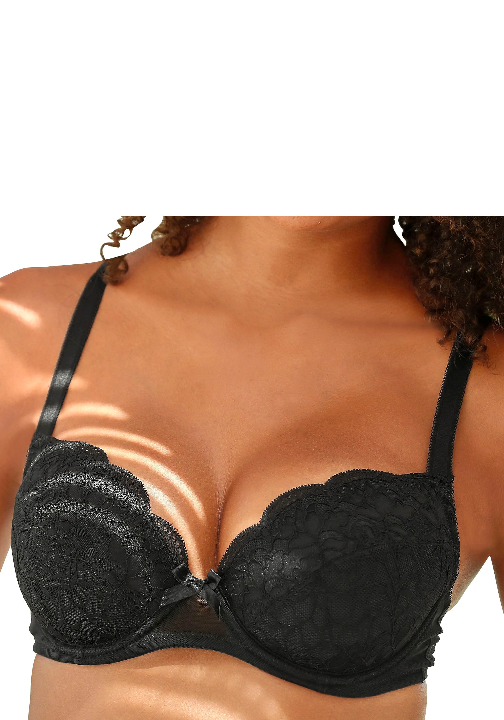 petite fleur Balconette-BH, mit hübscher Spitze, Dessous