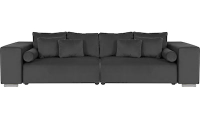 Jockenhöfer Gruppe Big-Sofa »Trento«, mit Wellenfederung, Sitzkomfort und  mehrfach verstellbare Kopfstützen auf Raten bestellen