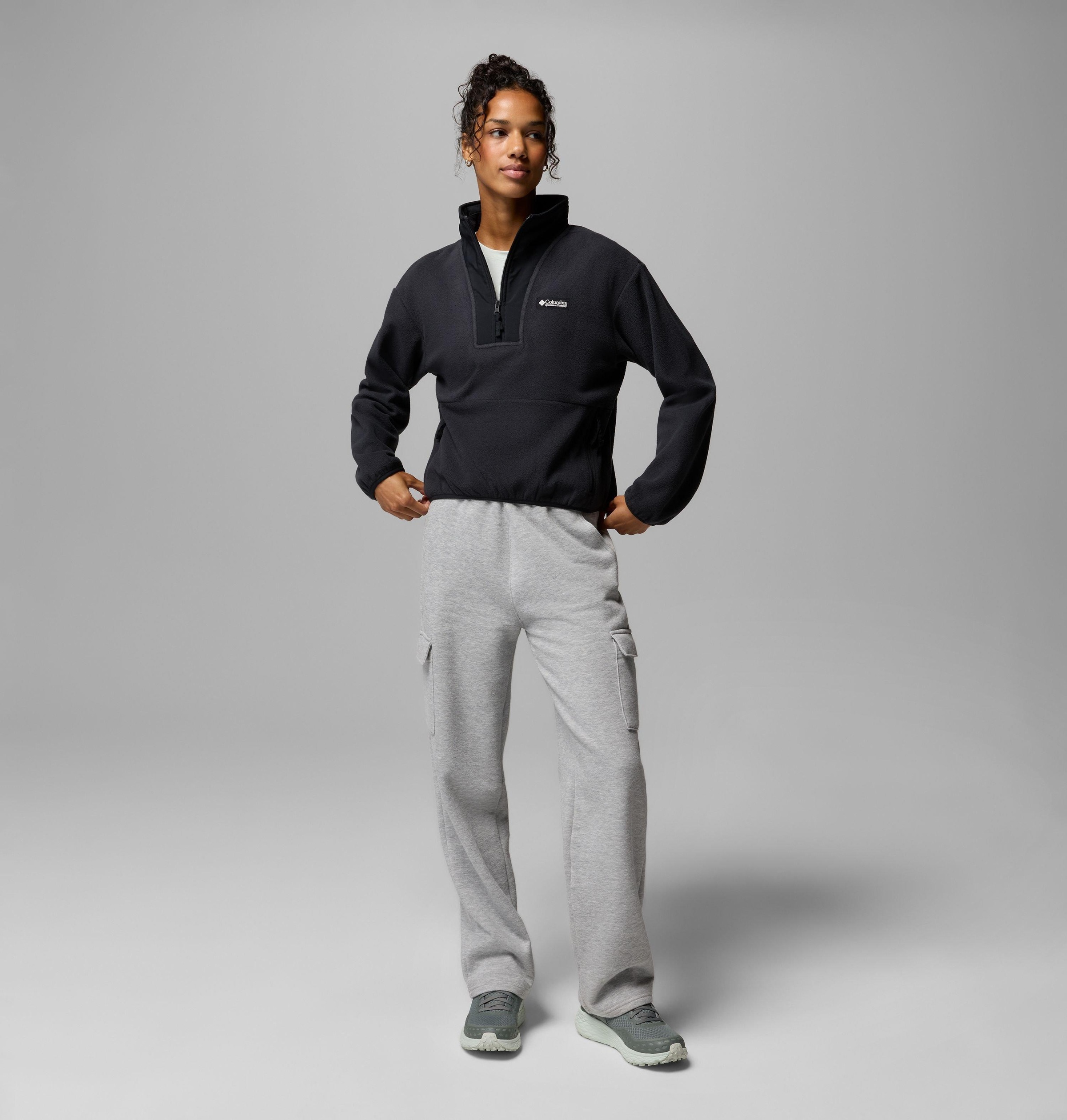 Columbia Fleecepullover »Sequoia Grove II Half Zip Fleece«, windabweisend, wasserabweisend, atmungsaktiv, schnell trocknend
