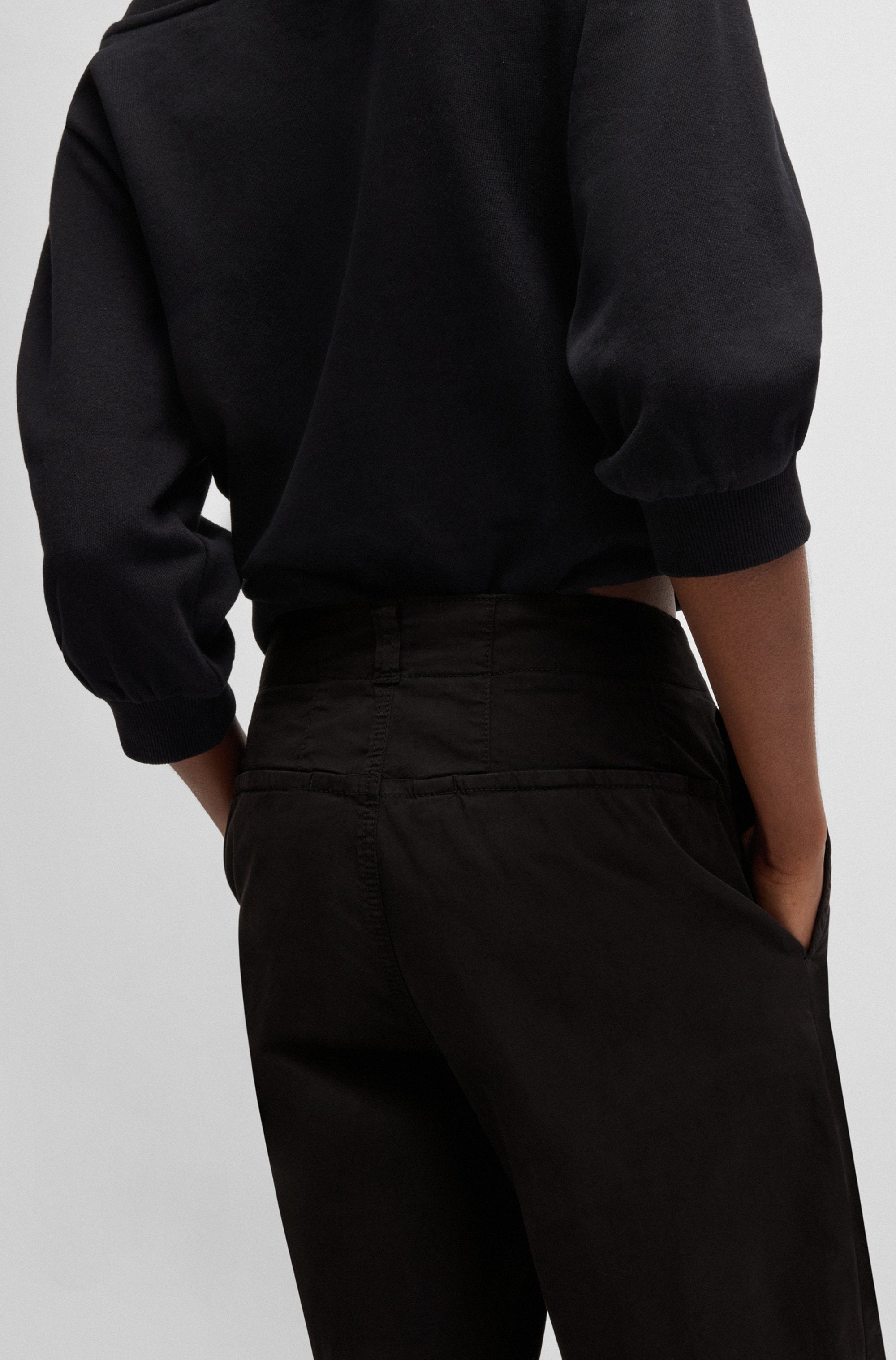 BOSS ORANGE Culotte »Tahiana Premium Damenmode«, in weiter Beinform
