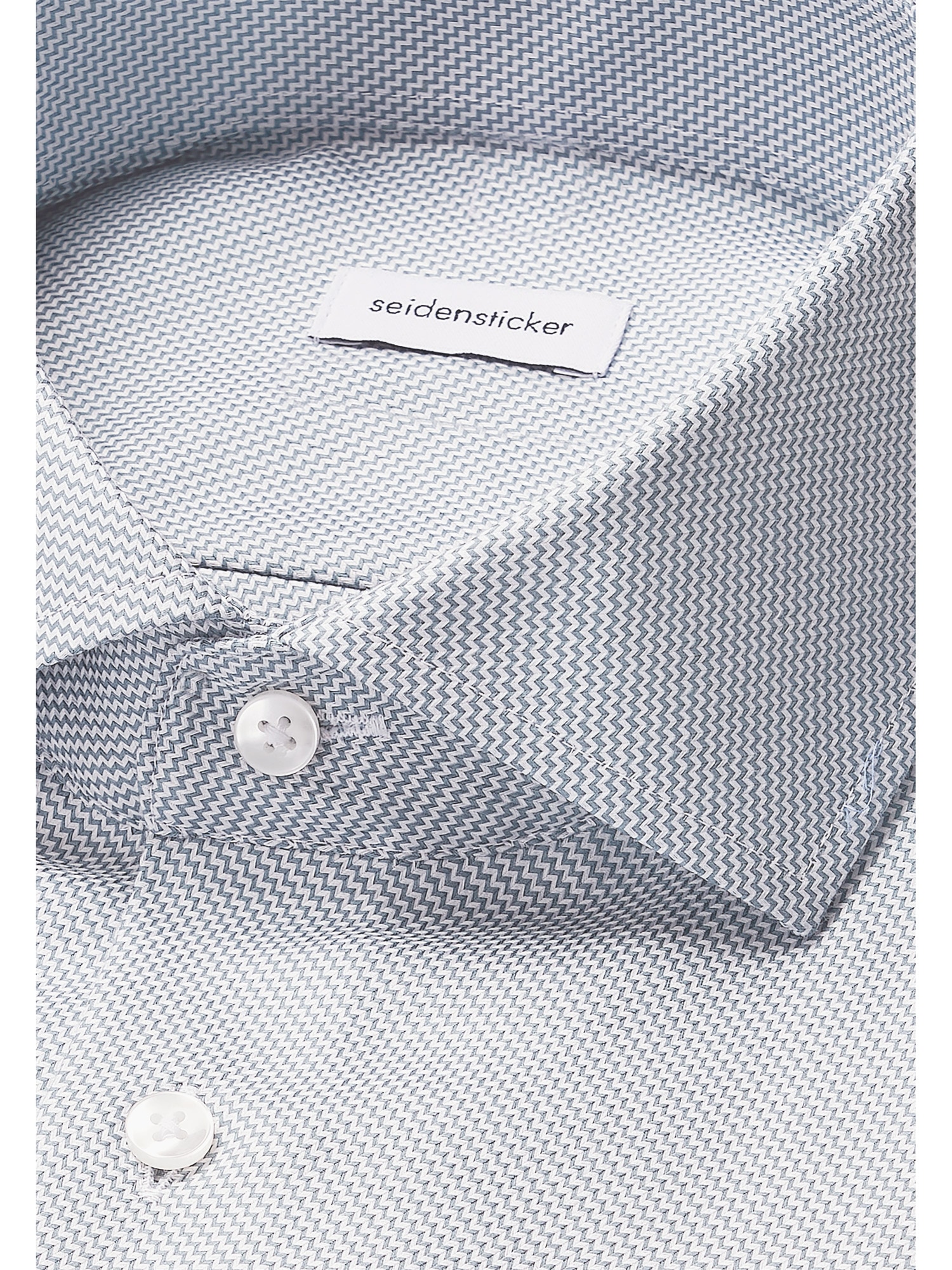 seidensticker Businesshemd »Schwarze Rose«, Slim 1/1 Kentkragen Struktur