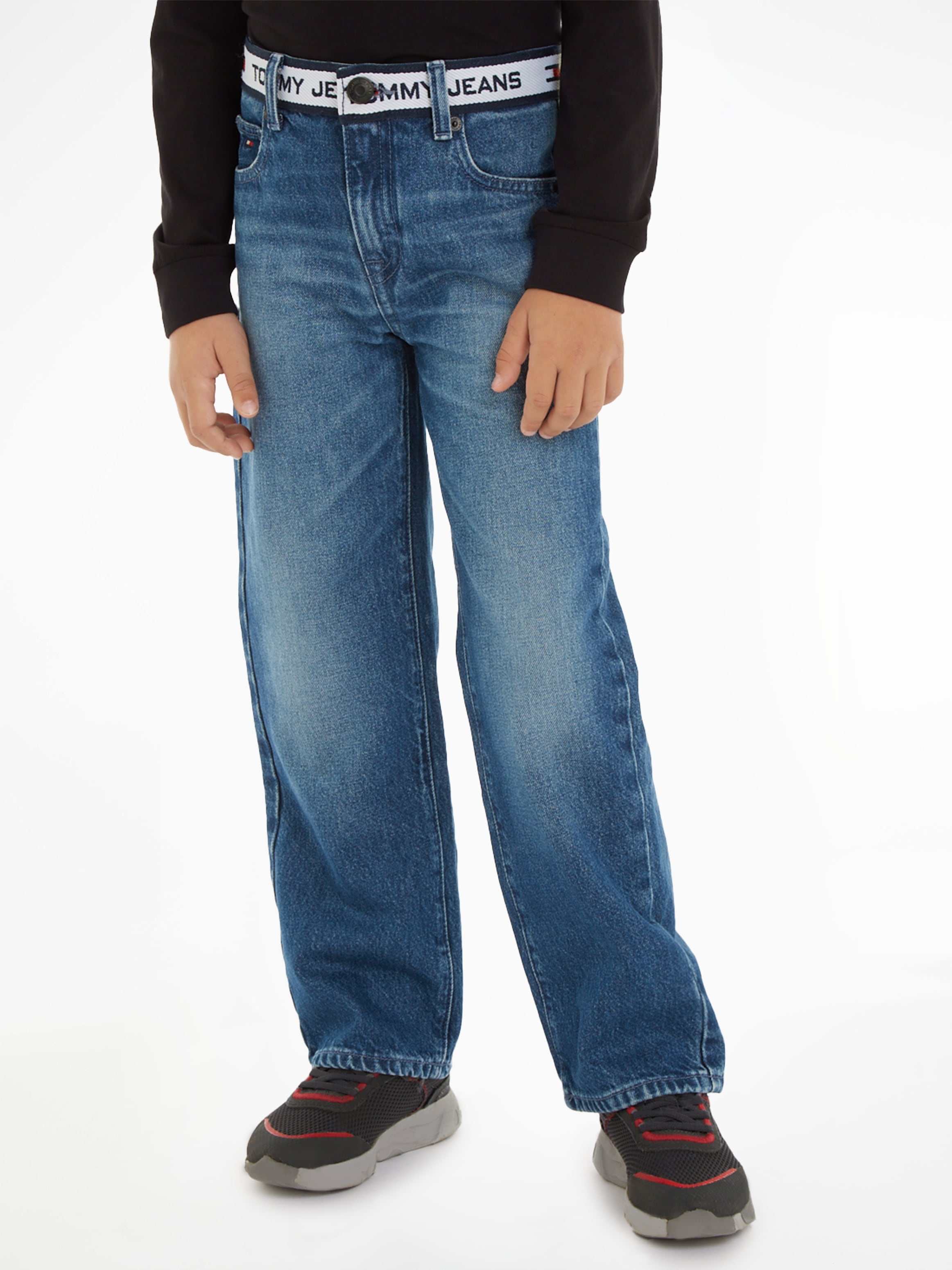 Girlfriend-Jeans »GIRLFRIEND MONOTYPE TAPE«, Kinder Kids Junior MiniMe,mit...