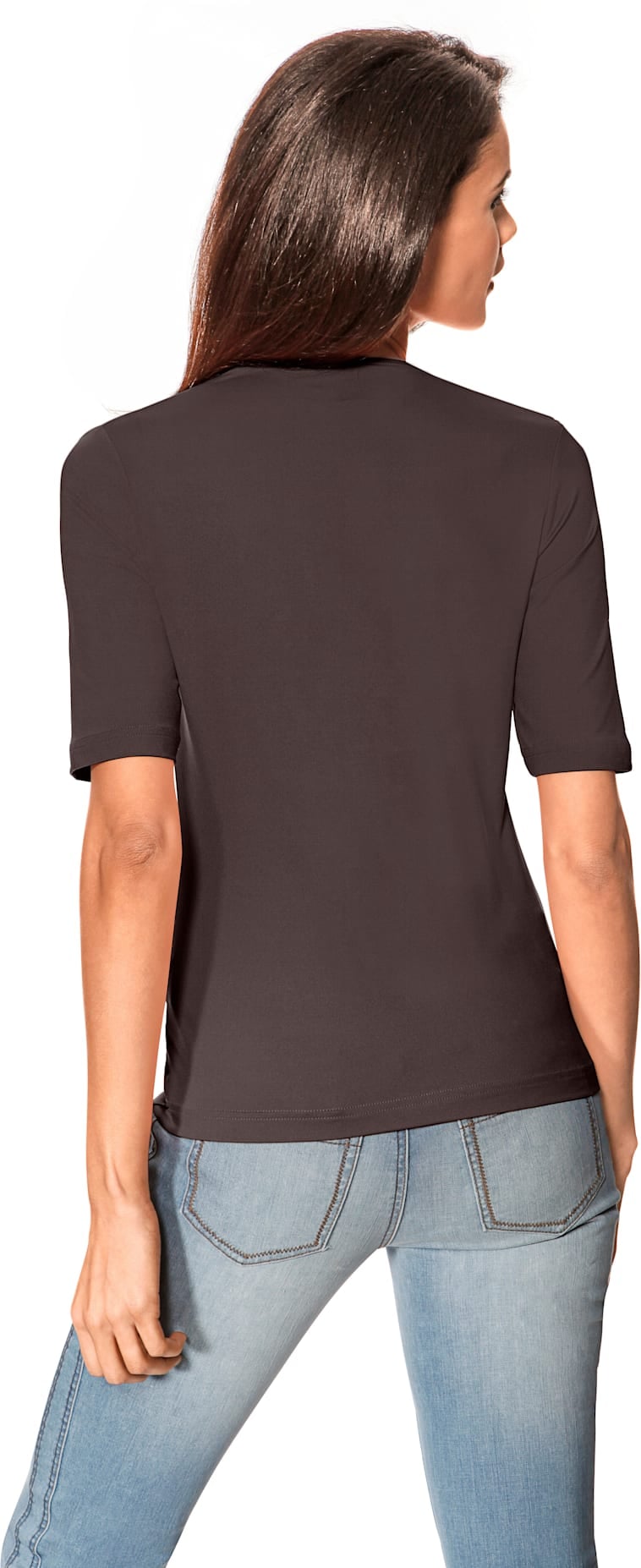 heine V-Shirt »V-Shirt«, (1 tlg.)