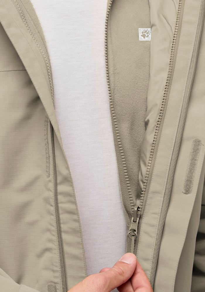 Jack Wolfskin »ALTENBERG 3IN1 JKT M« mit Kapuze