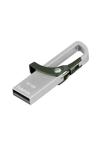 Hama USB-Stick, (USB 2.0 Lesegeschwindigkeit 15 MB/s), "Hook-Style", 32GB, USB 2.0,... kaufen