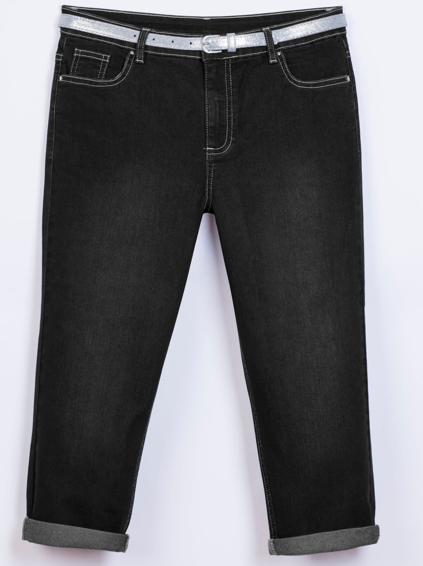 Casual Looks Caprijeans, (1 tlg.)