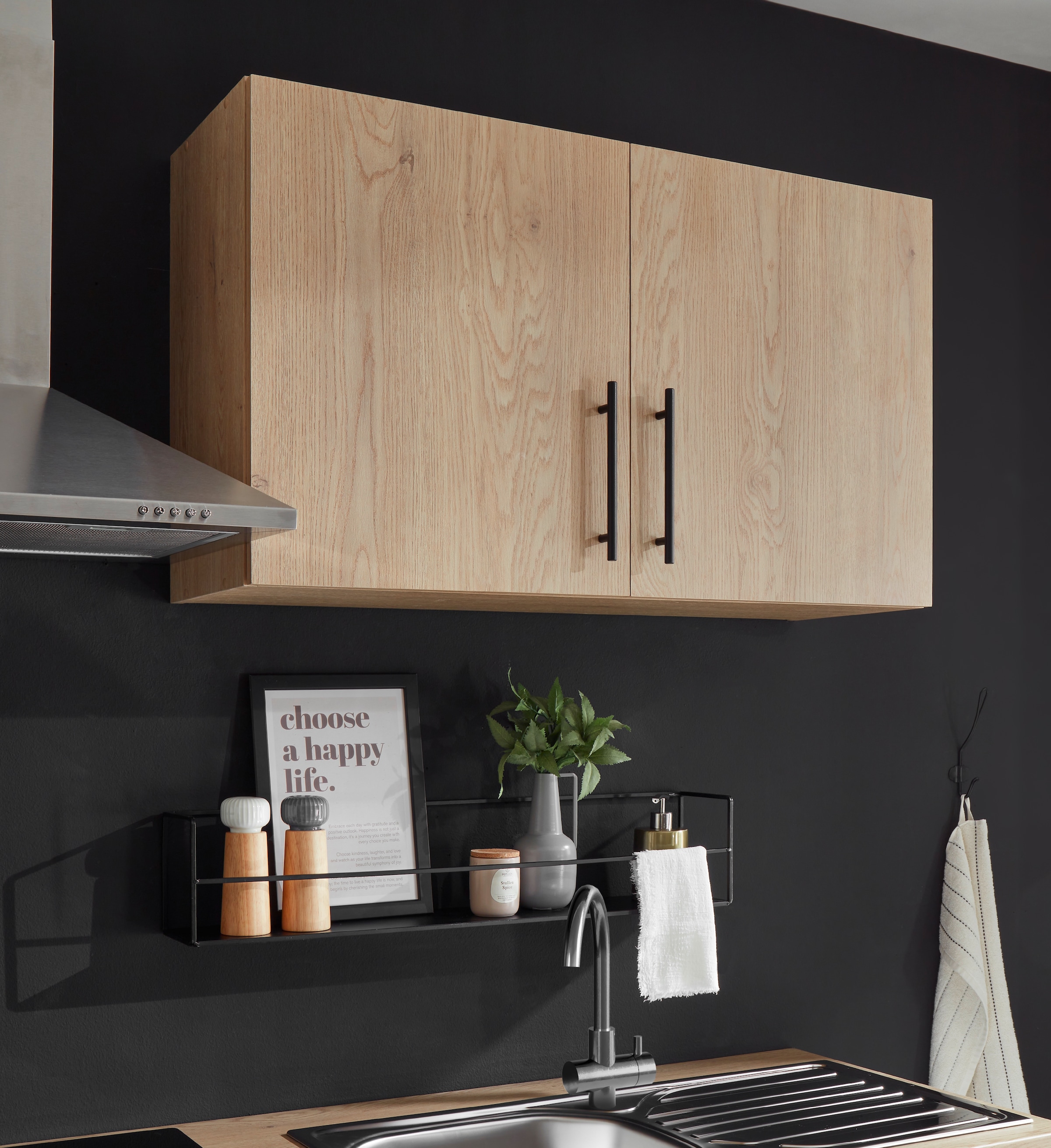 BASIC by Balculina Küchenzeile »Hamburg B/H/T 270x200x60 cm« Breite 270 cm, wahlweise mit E-Geräten