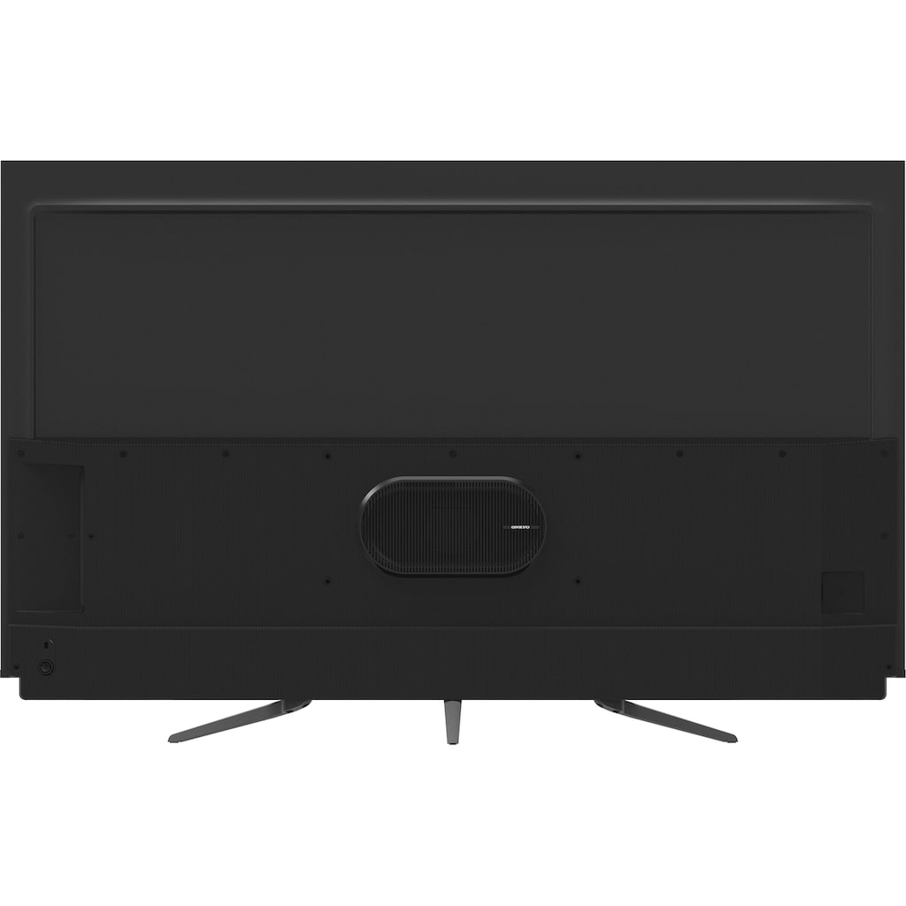 TCL QLED-Fernseher »75C815X1«, 189 cm/75 Zoll, 4K Ultra HD, Smart-TV, integrierter ONKYO Soundbar,Android TV Sprachfernbedienung