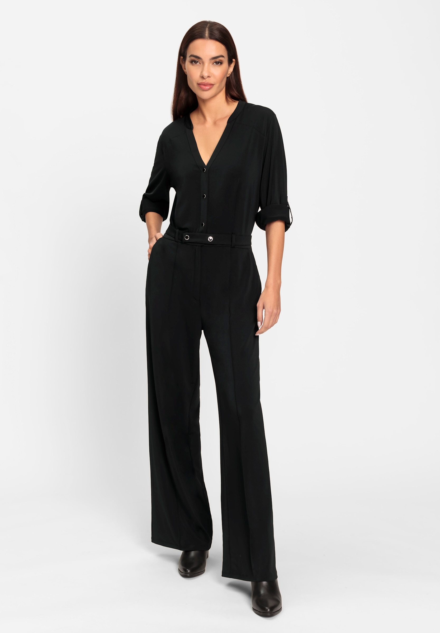 heine Jumpsuit »Jumpsuit Overall mit Langarm zum Krempeln«