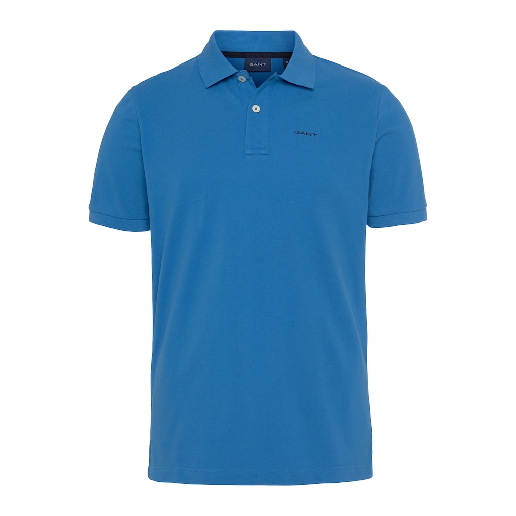 Gant Poloshirt »MD. KA PIQUE RUGGER« Piqué-Polo Shirt Smart Casual Regular Fit Premium Qualität