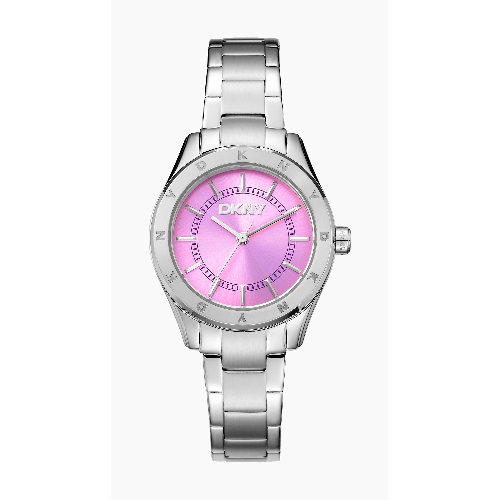 DKNY Quarzuhr »Chambers Sport« Armbanduhr, Damenuhr, Edelstahlarmband, analog