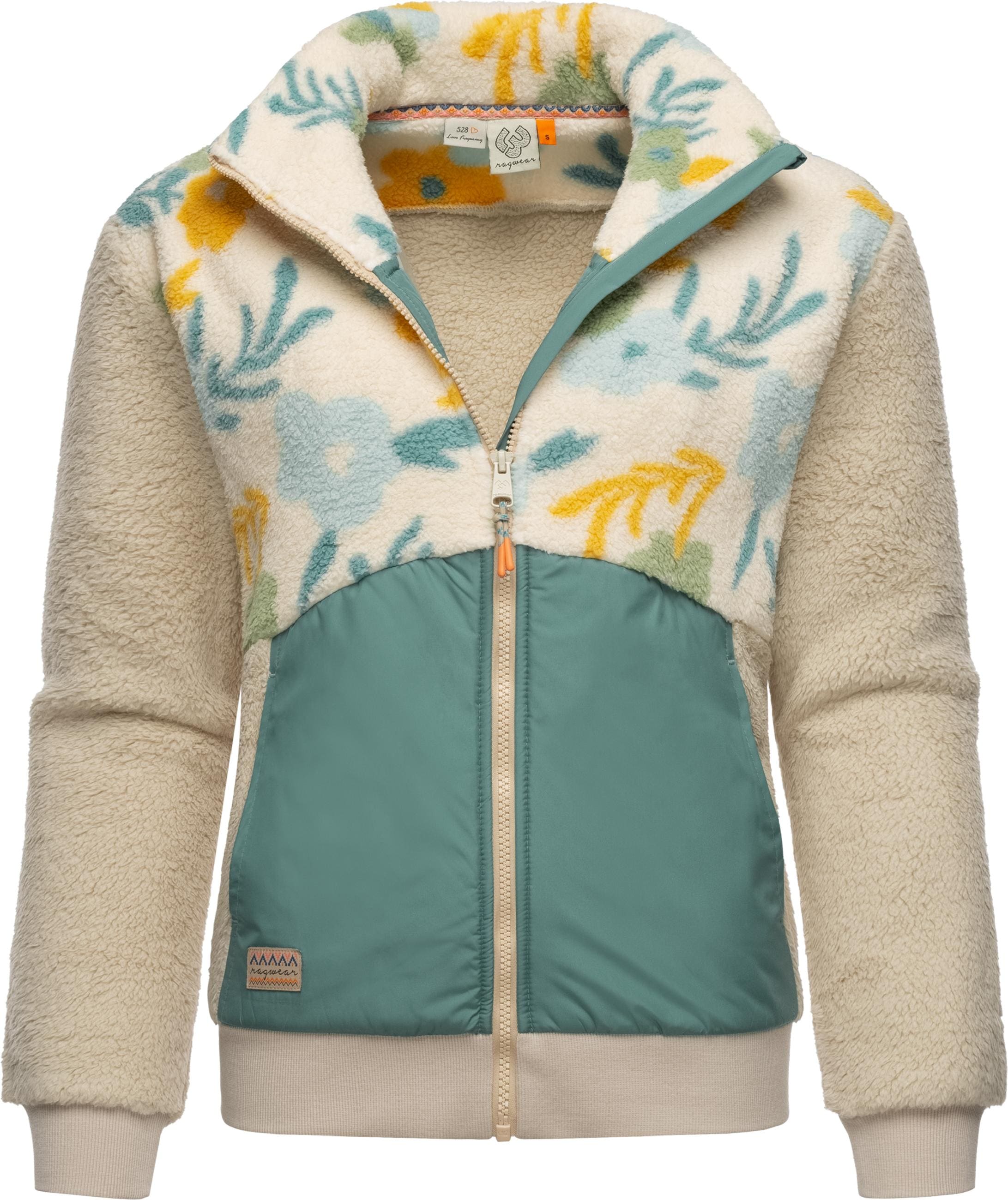 Ragwear Kapuzensweatjacke »Fleecejacke Madaras Flower«