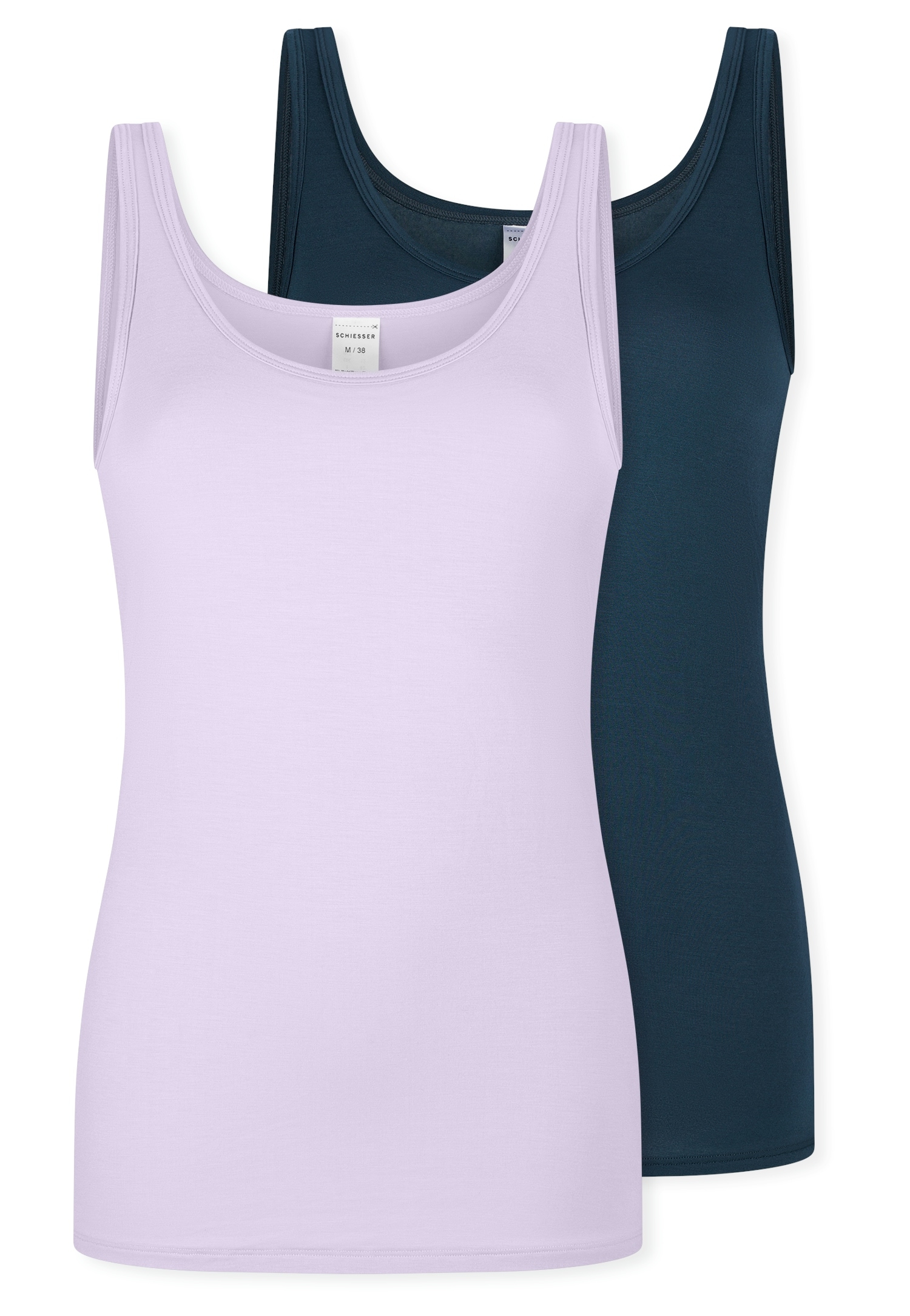 Schiesser Unterhemd »Modal Essentials« Single Jersey, temperaturausgleichend, Rundhalsausschnitt