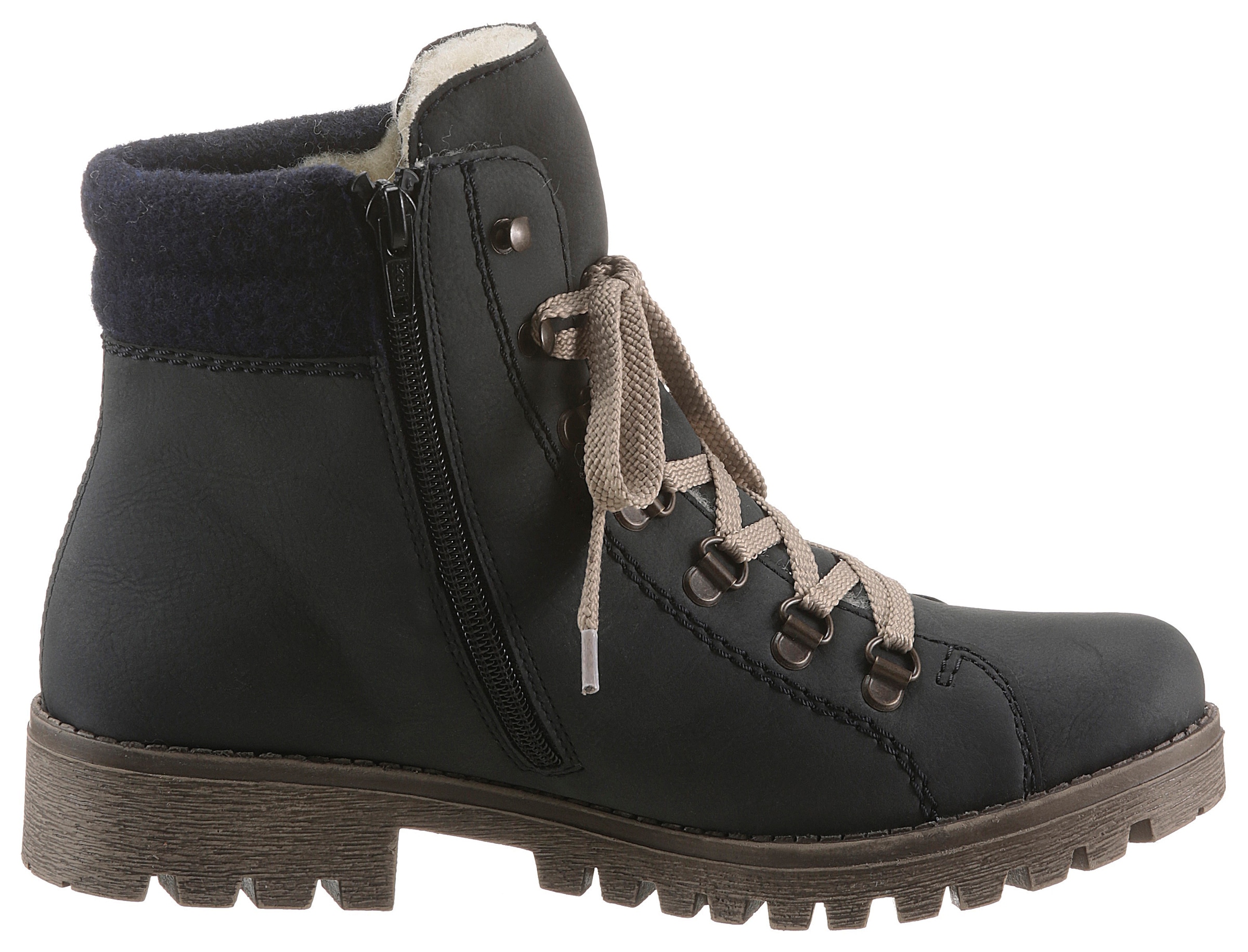 Rieker Winterboots, in Bergsteiger-Optik