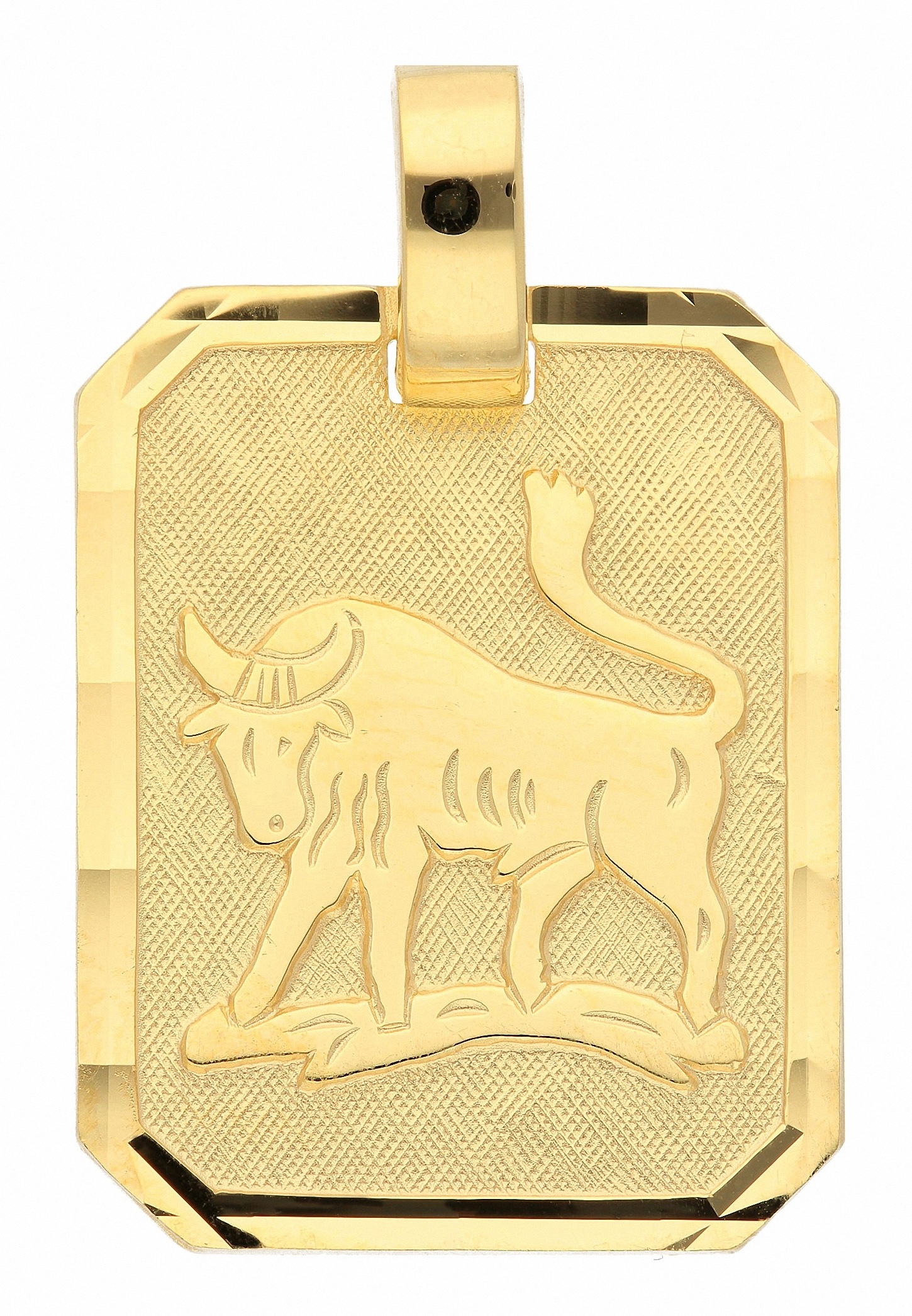 Adelia´s Sternzeichenanhänger »333 Gold Sternzeichen Anhänger Stier«