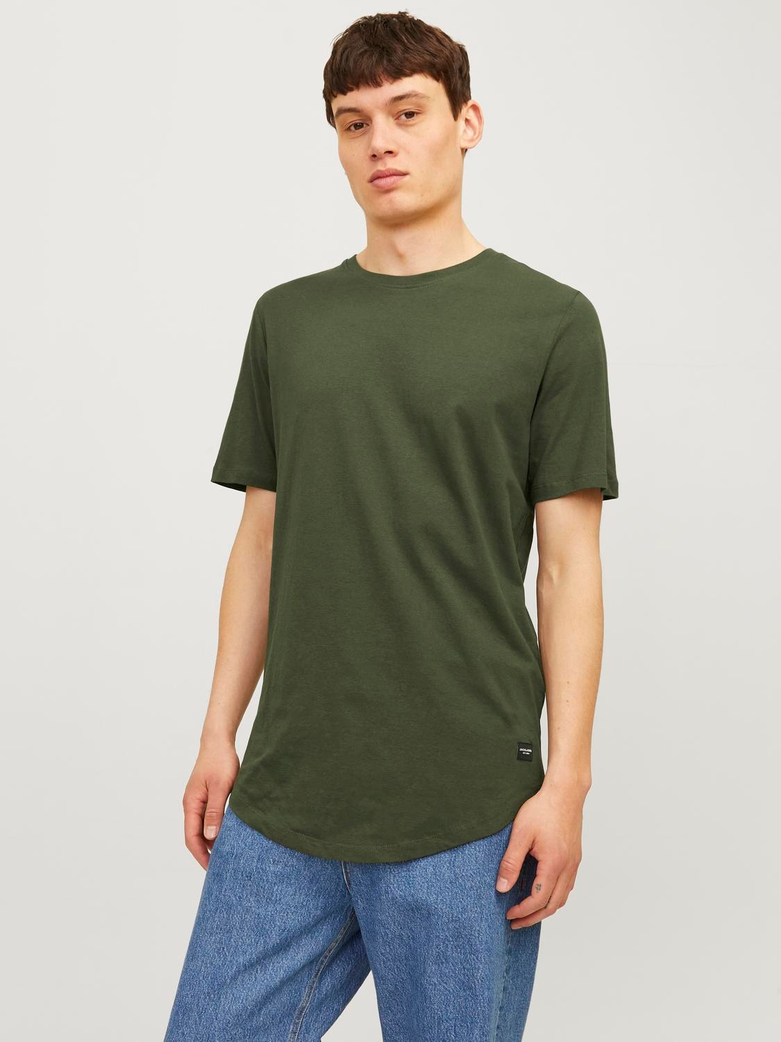 Jack & Jones T-Shirt »NOA TEE CREW NECK 5PK«, (Packung, 5 tlg., 5er-Pack)