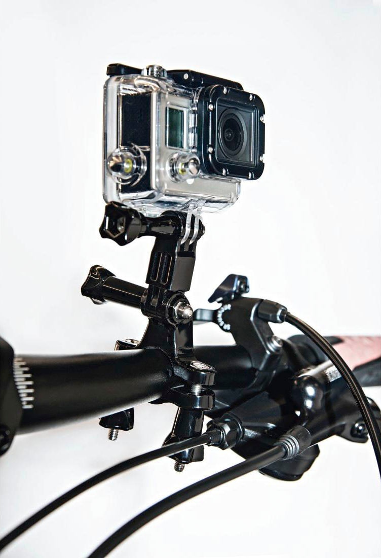 Hama Kamerahalterung »Hama Stangenbefestigung „klein“ für GoPro, von 1,6 – 4 cm«