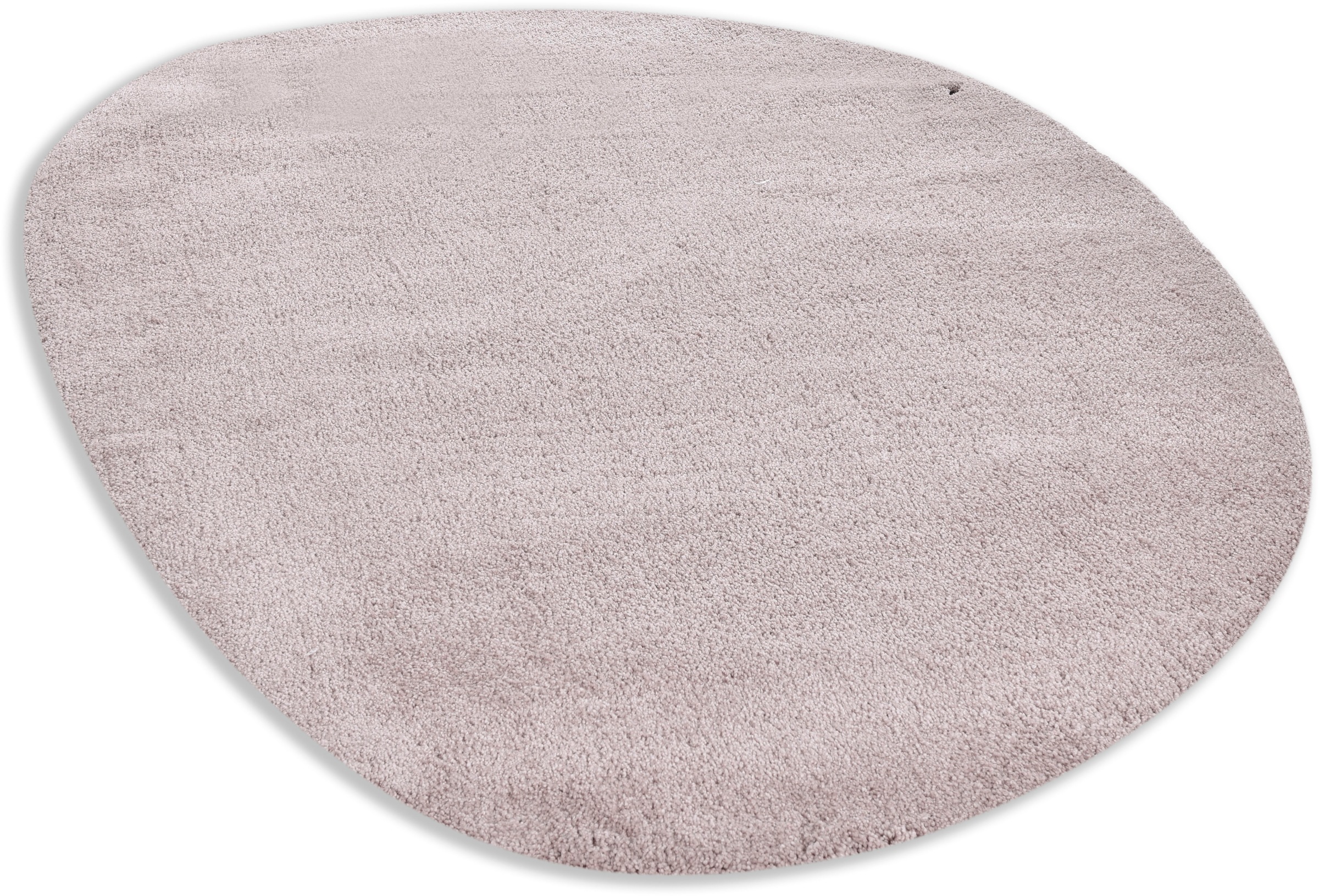 TOM TAILOR HOME Hochflor-Teppich »Shaggy Teppich Cozy«, oval, 25 mm Höhe, Uni Farben, auch in Pastell Farben, weich & kuschelig