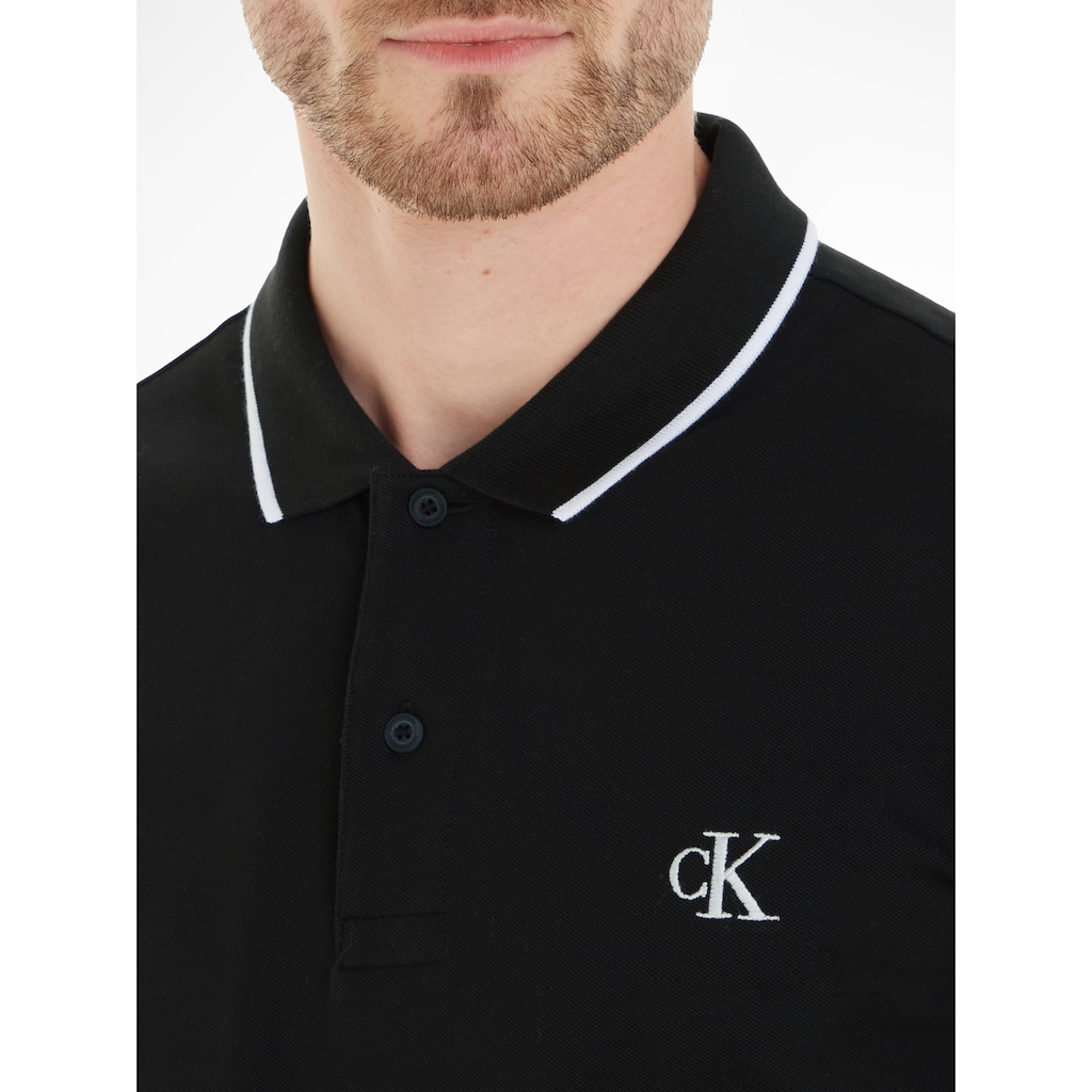 Calvin Klein Jeans Poloshirt »CK ESSENTIAL TIPPING SLIM POLO«